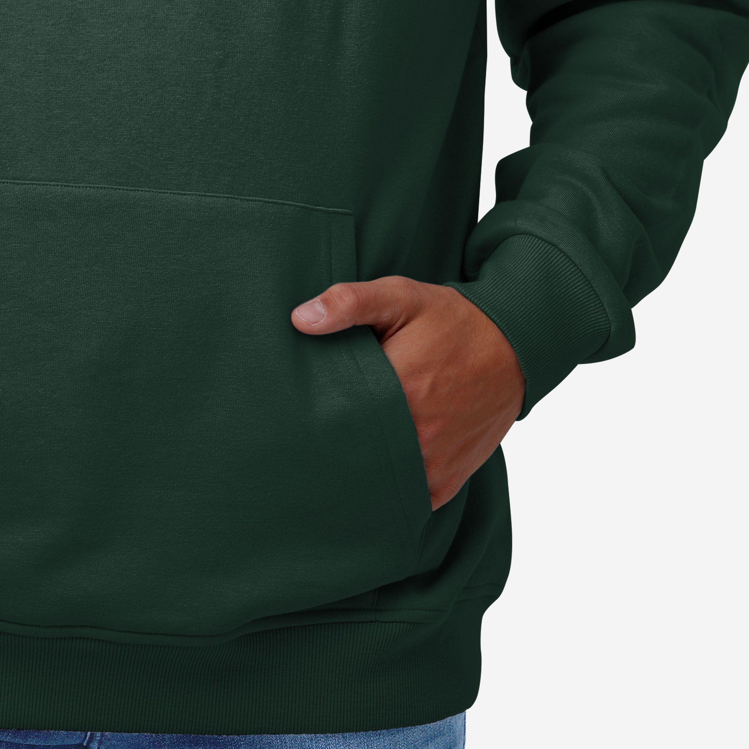 Michigan State Spartans Solid Hoodie - Image 3