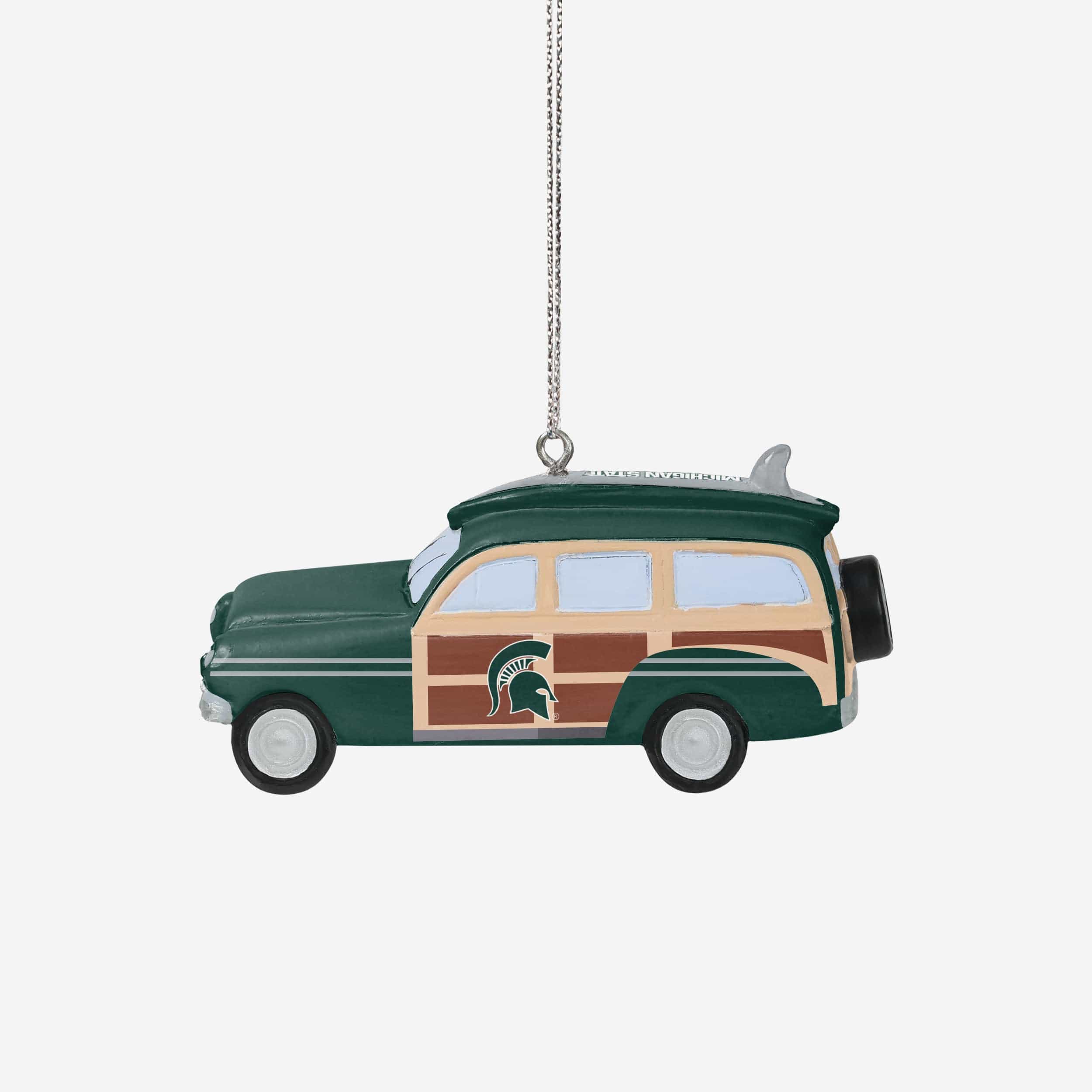 Michigan State Spartans Station Wagon Ornament - Image 2