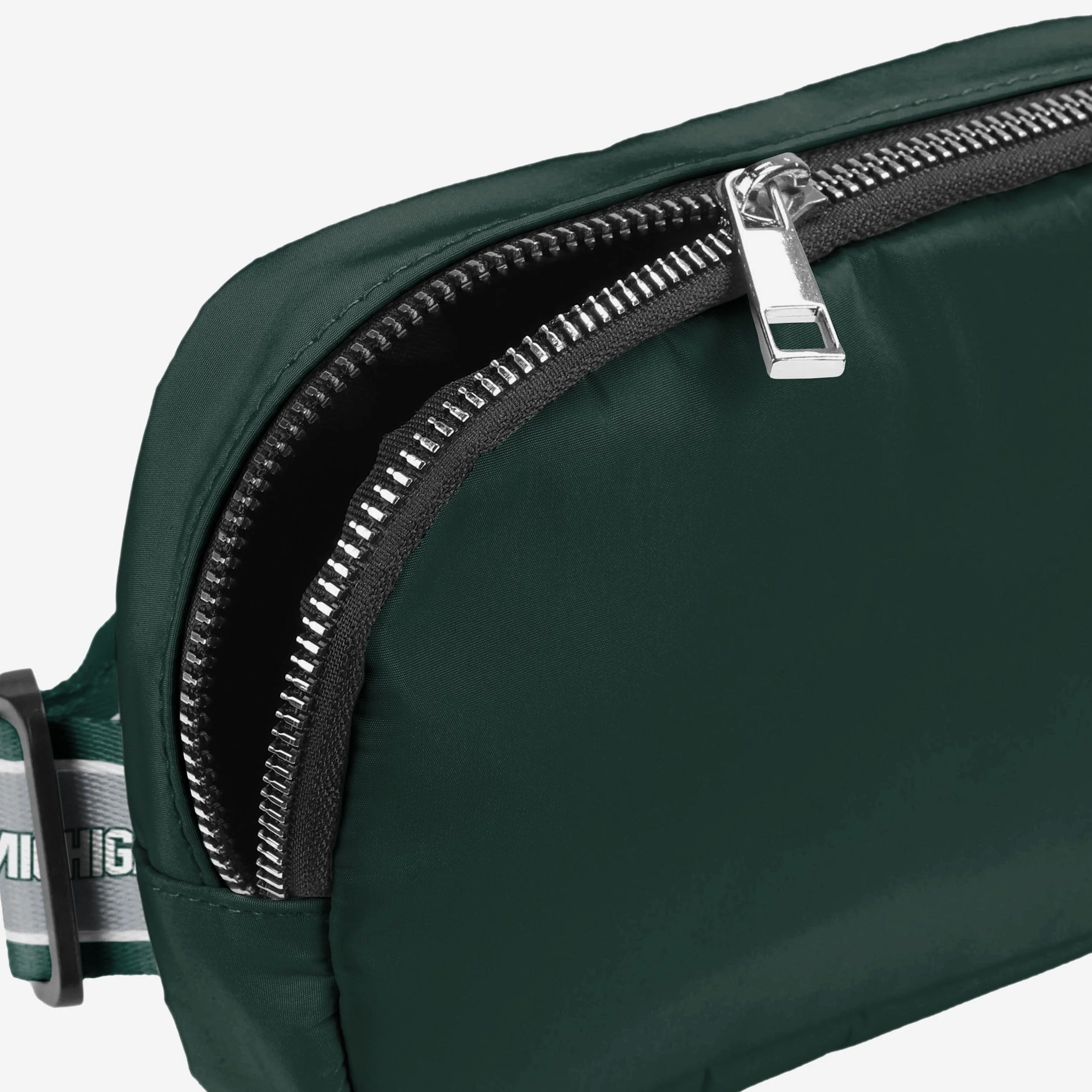 Michigan State Spartans Team Wordmark Crossbody Belt Bag - Image 4
