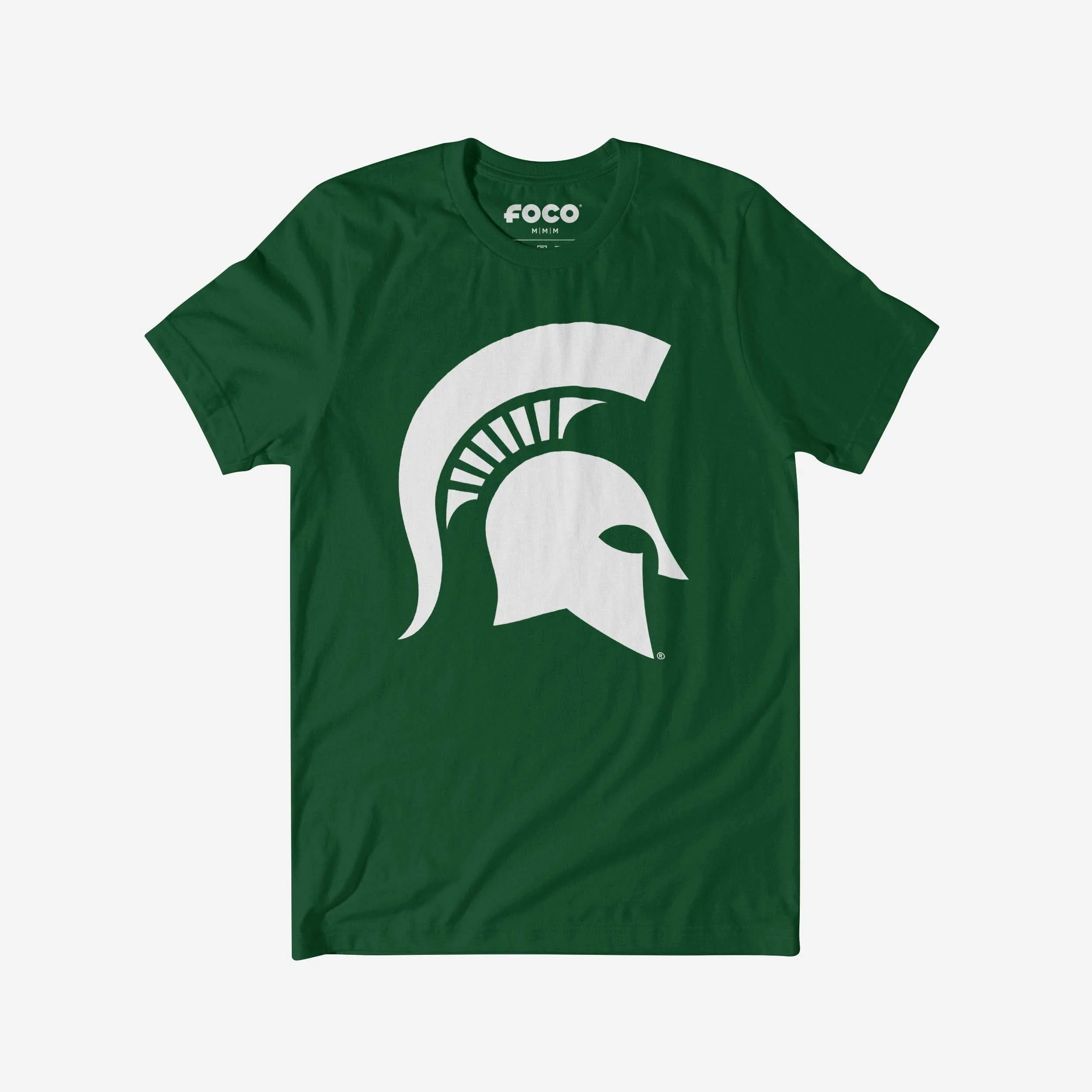 Michigan State Spartans White Logo T-Shirt