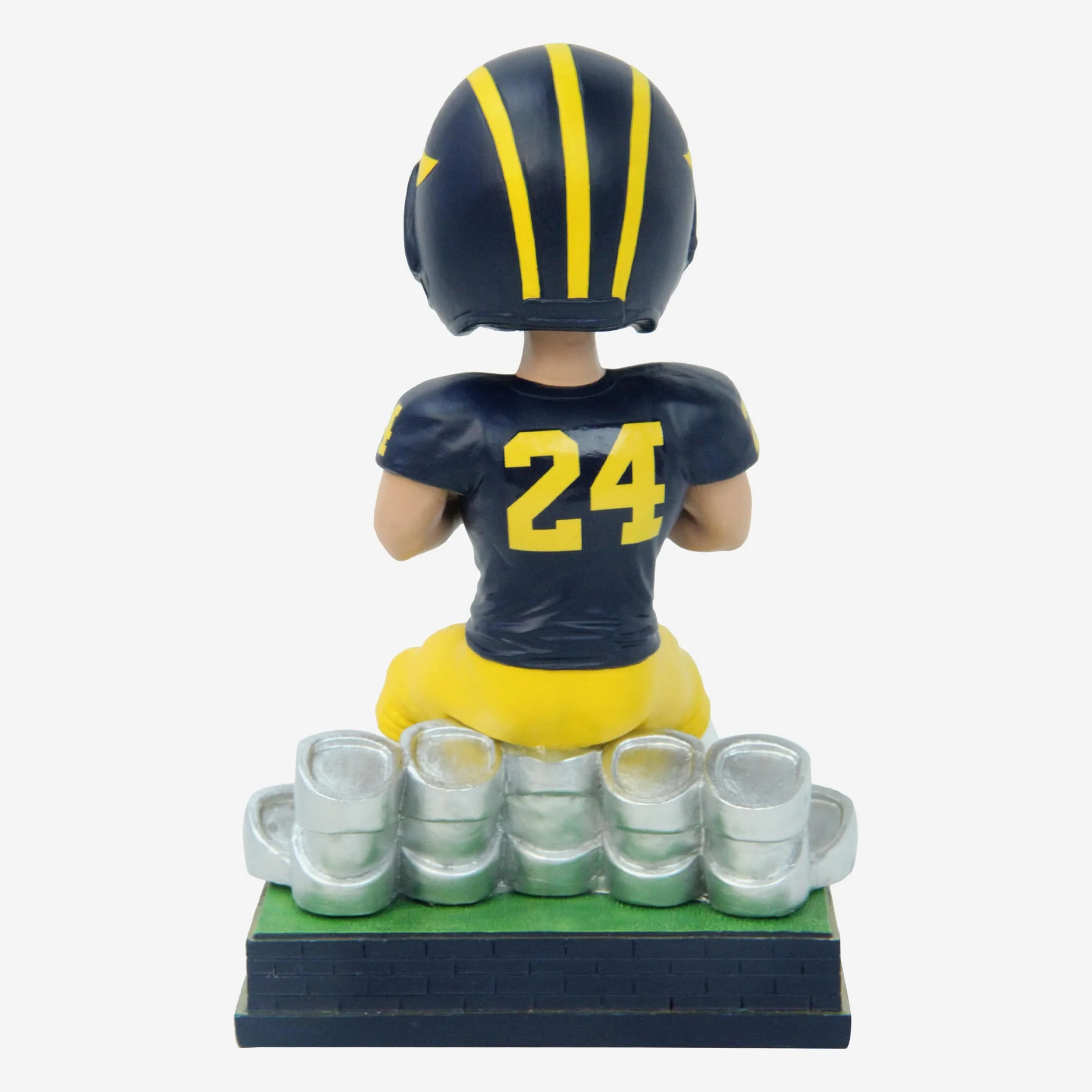 Michigan Wolverines 12X Football National Champions Bobblehead - Image 5