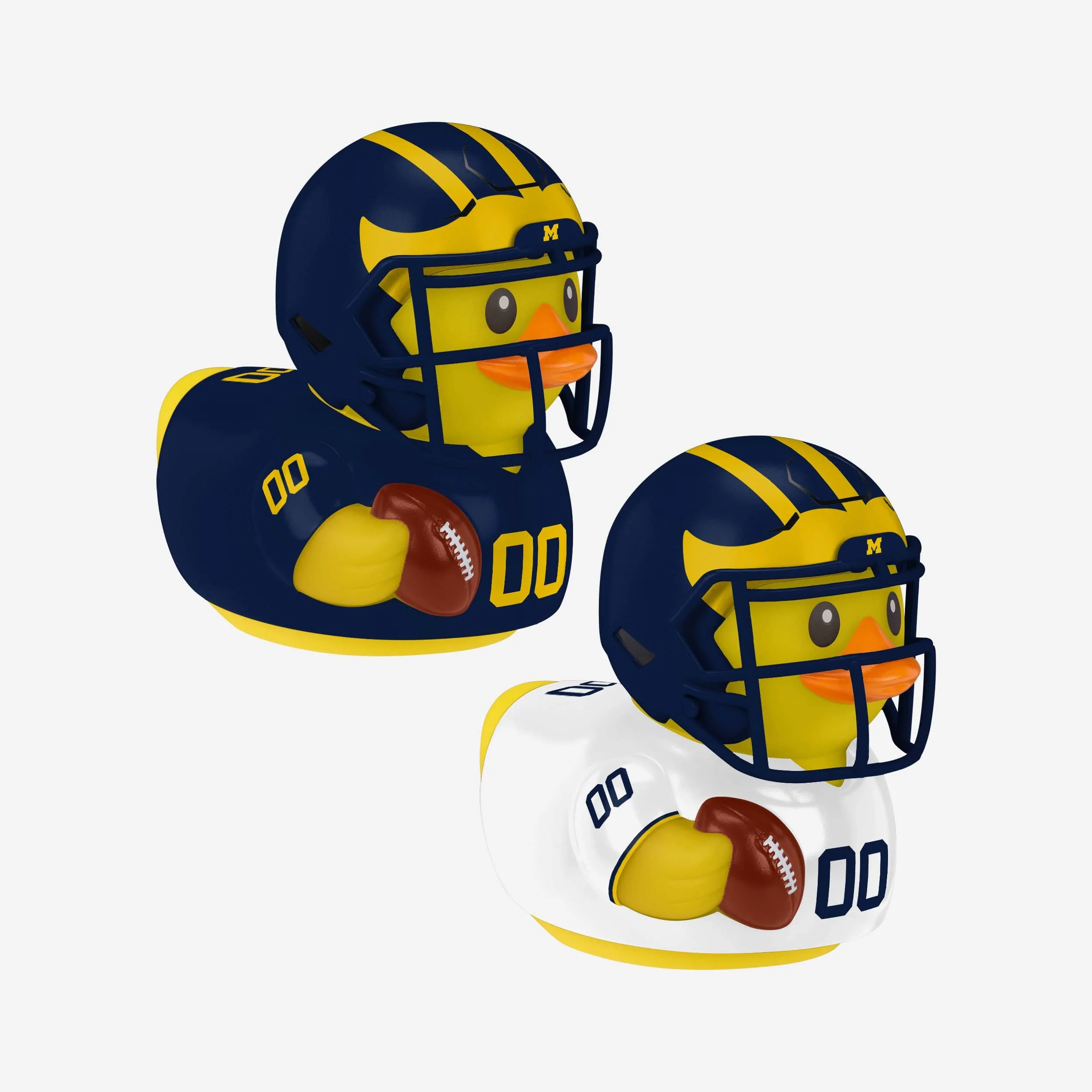 Michigan Wolverines 2 Pack Vinyl Ducks - Image 2