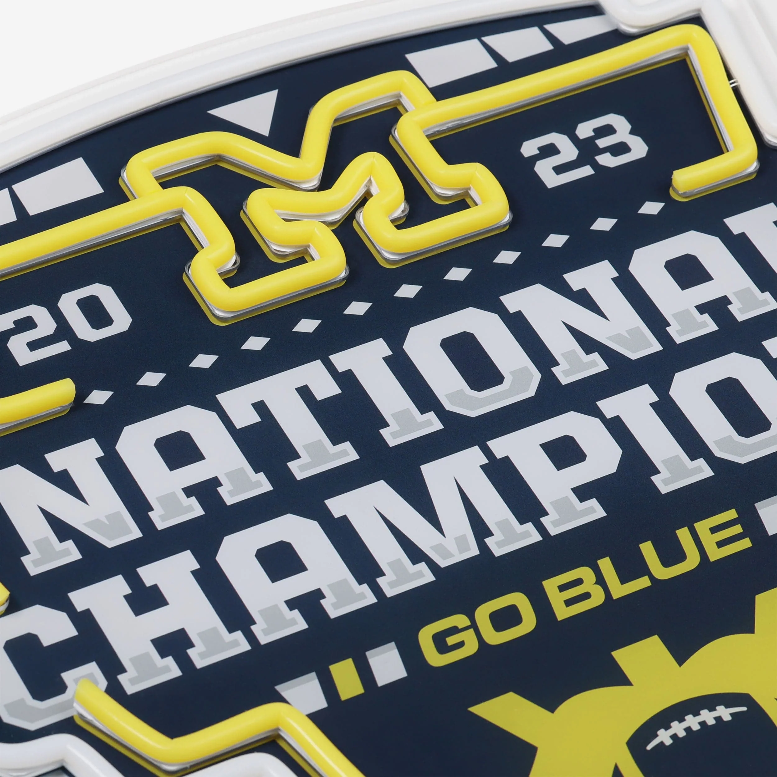 Michigan Wolverines 2023 Football National Champions LED Neon Sign - Image 5