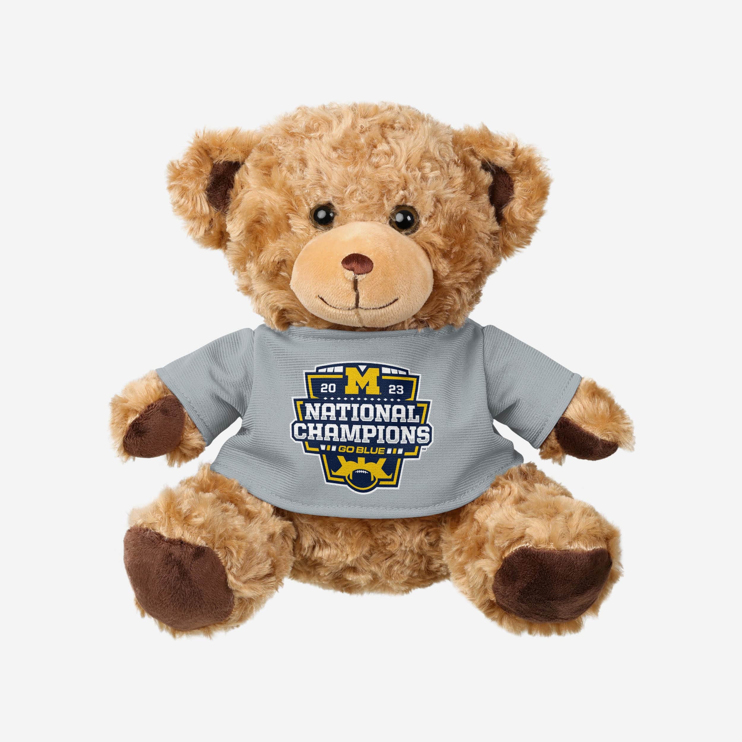 Michigan Wolverines 2023 Football National Champions Seated Shirt Bear
