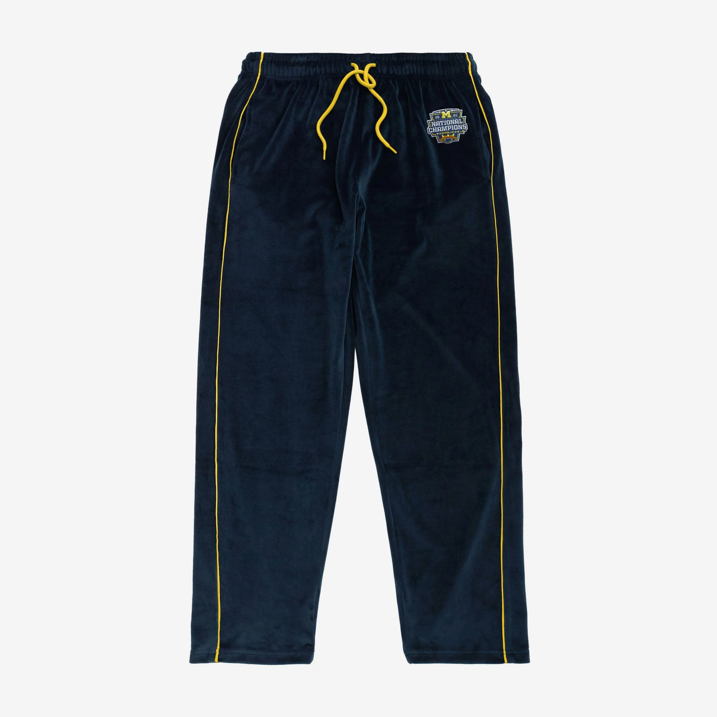 Michigan Wolverines 2023 Football National Champions Velour Pants - Image 6
