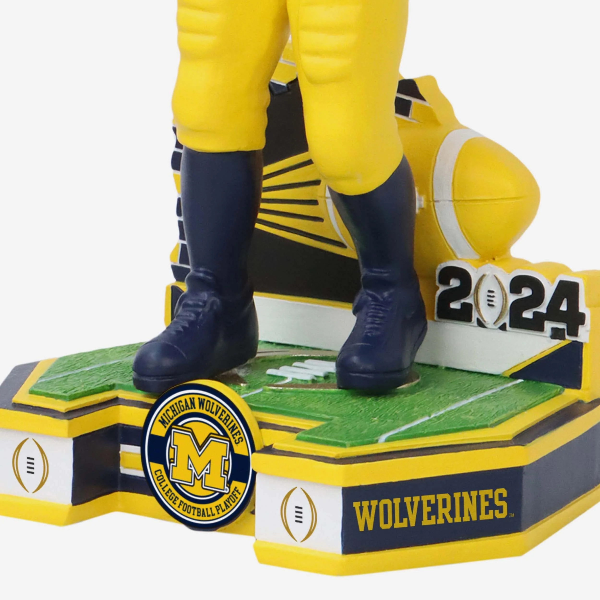 Michigan Wolverines 2024 College Football Playoff Bobblehead - Image 3