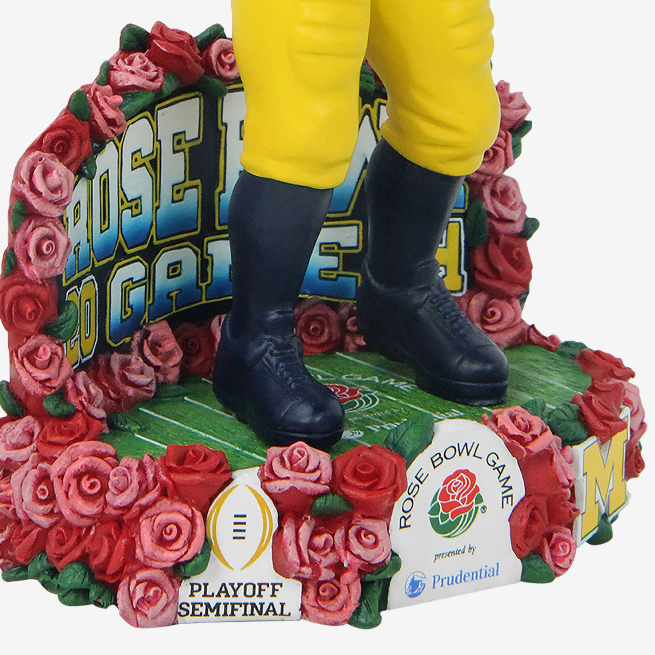 Michigan Wolverines 2024 College Football Playoff Rose Bowl Mascot Bobblehead - Image 4
