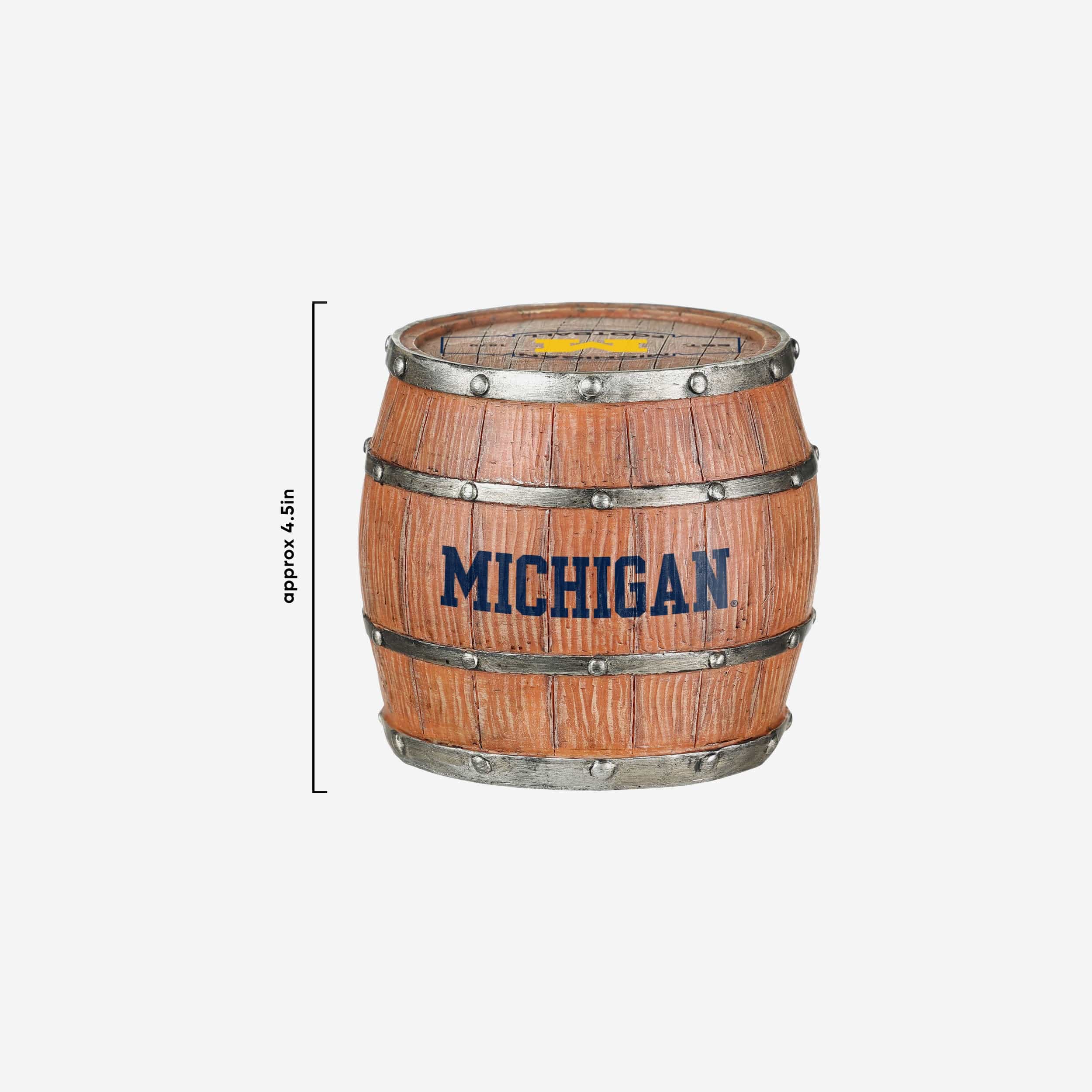 Michigan Wolverines 5 Pack Barrel Coaster Set - Image 4