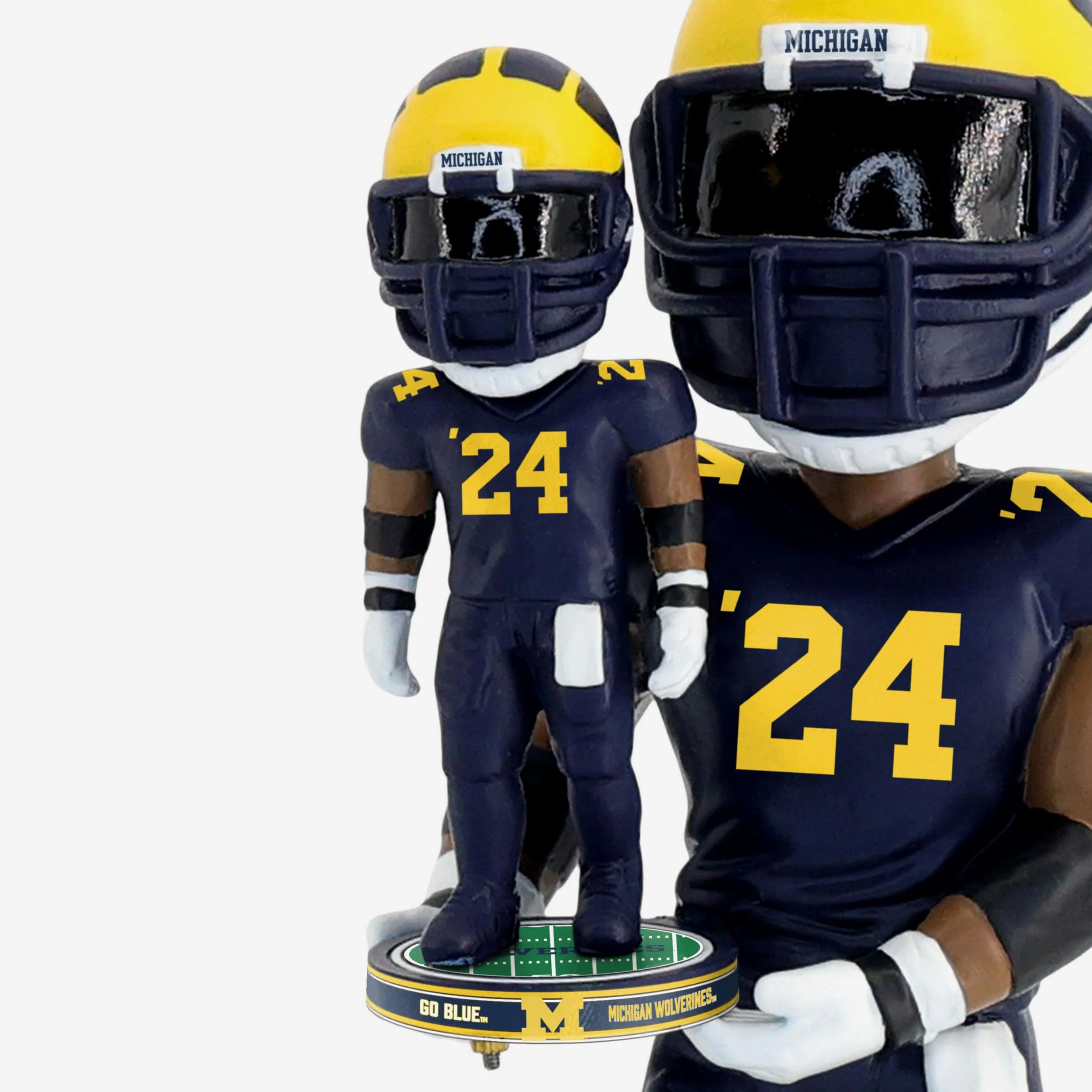 Michigan Wolverines Bobble Dubblz Bobblehead - Image 4