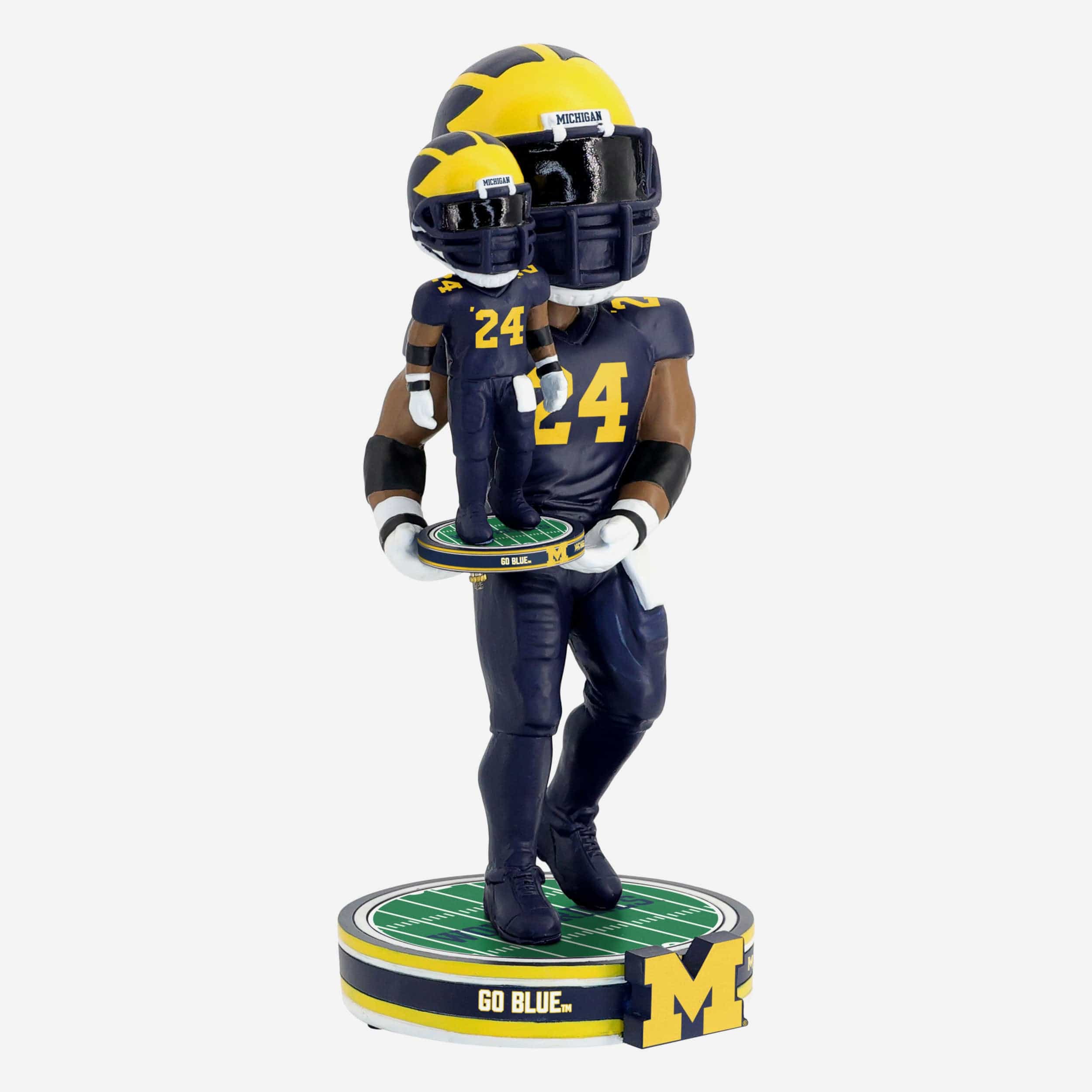 Michigan Wolverines Bobble Dubblz Bobblehead - Image 5