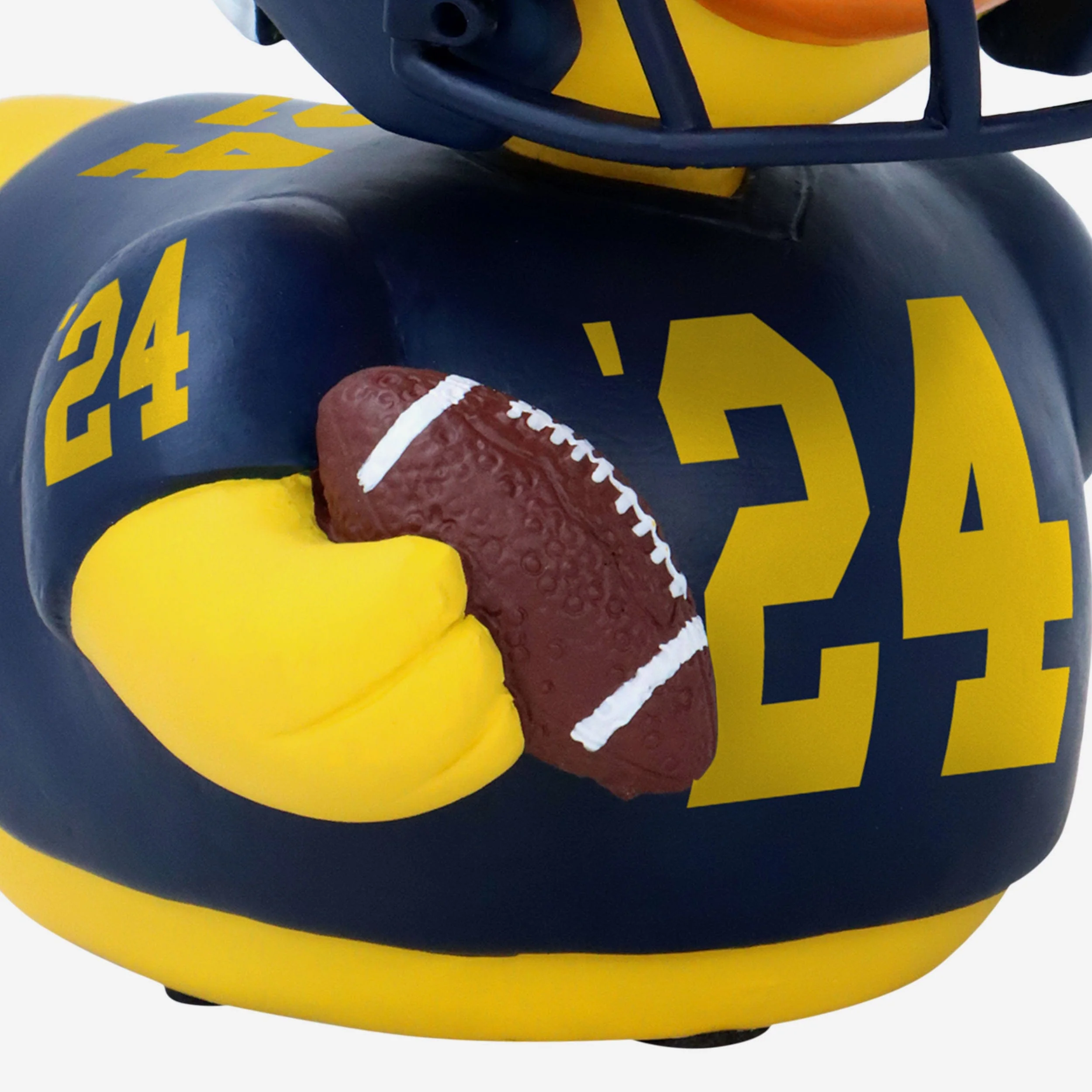 Michigan Wolverines Bobble Duck Mini Bobblehead - Image 3