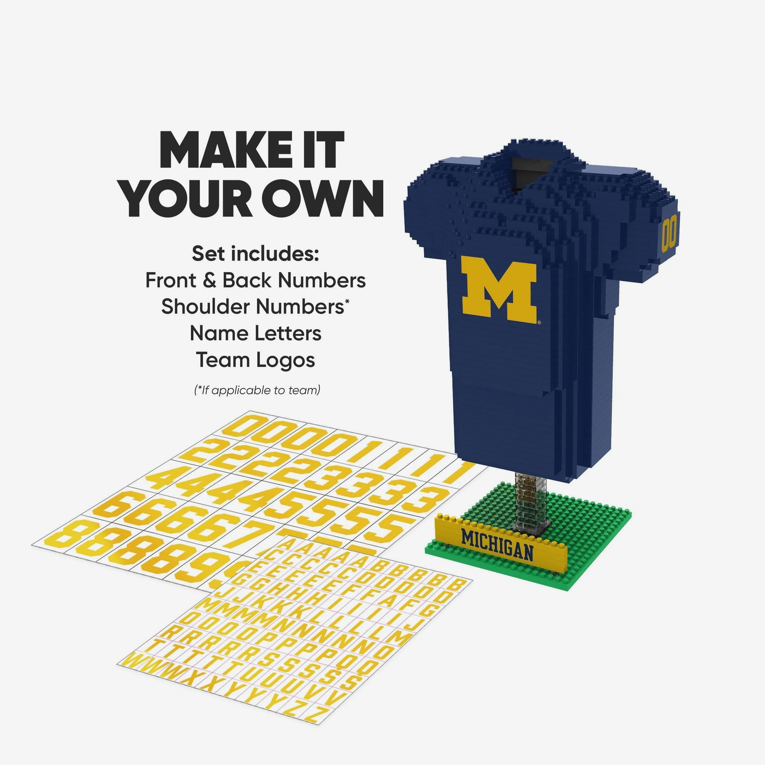 Michigan Wolverines BRXLZ Jersey - Image 2