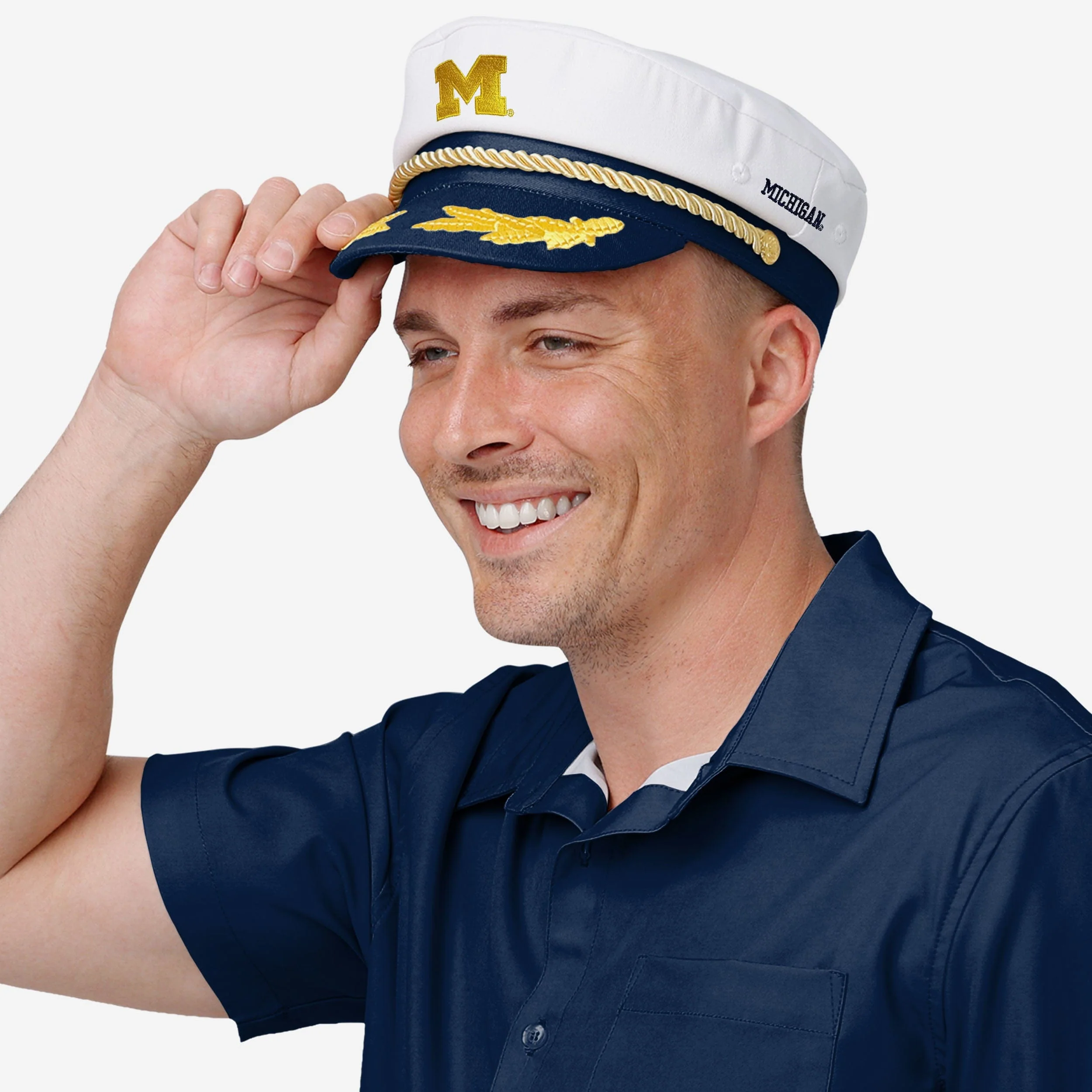 Michigan Wolverines Captains Hat - Image 5