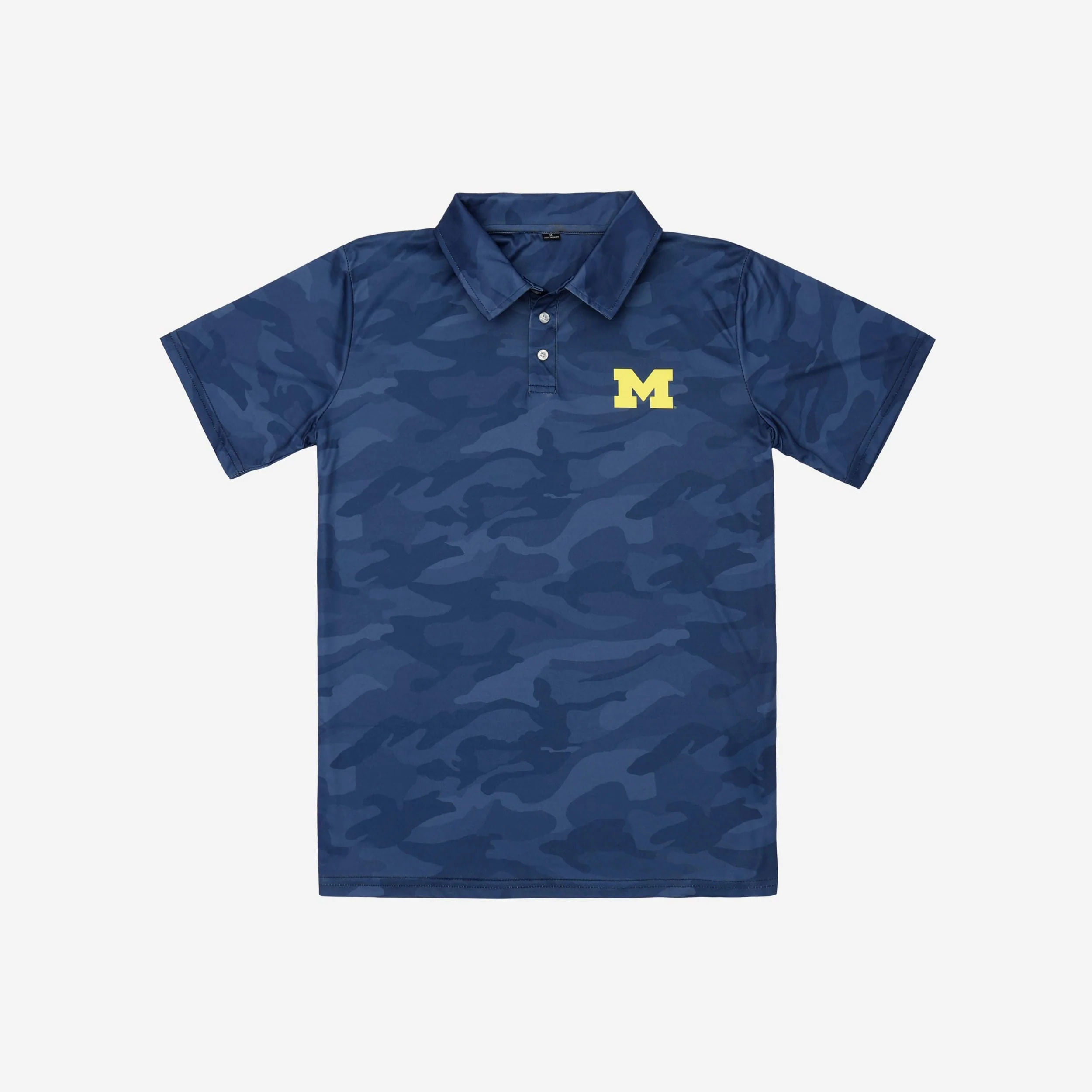 Michigan Wolverines Color Camo Polyester Polo - Image 4