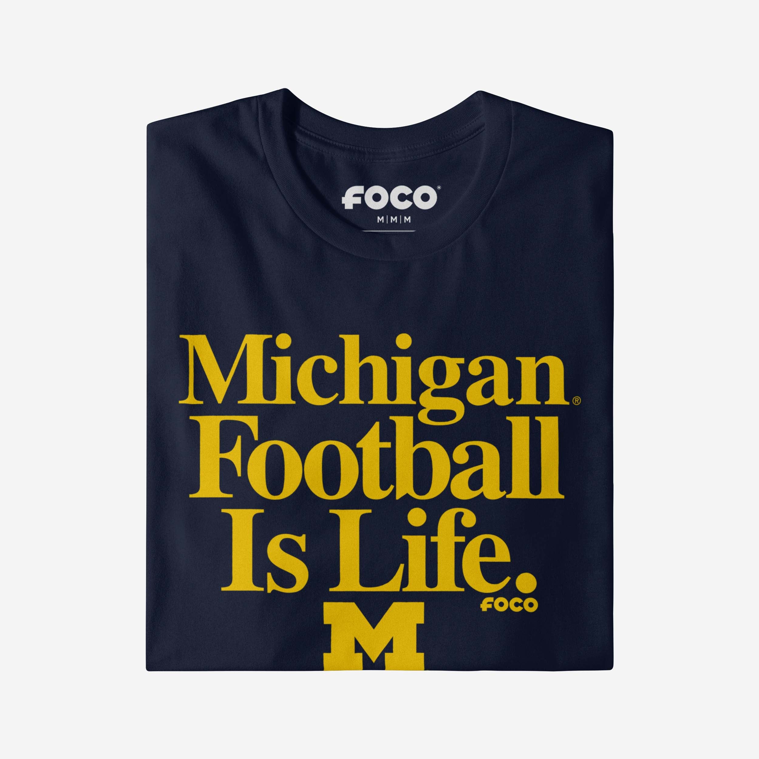 Michigan Wolverines Football is Life T-Shirt - Image 4