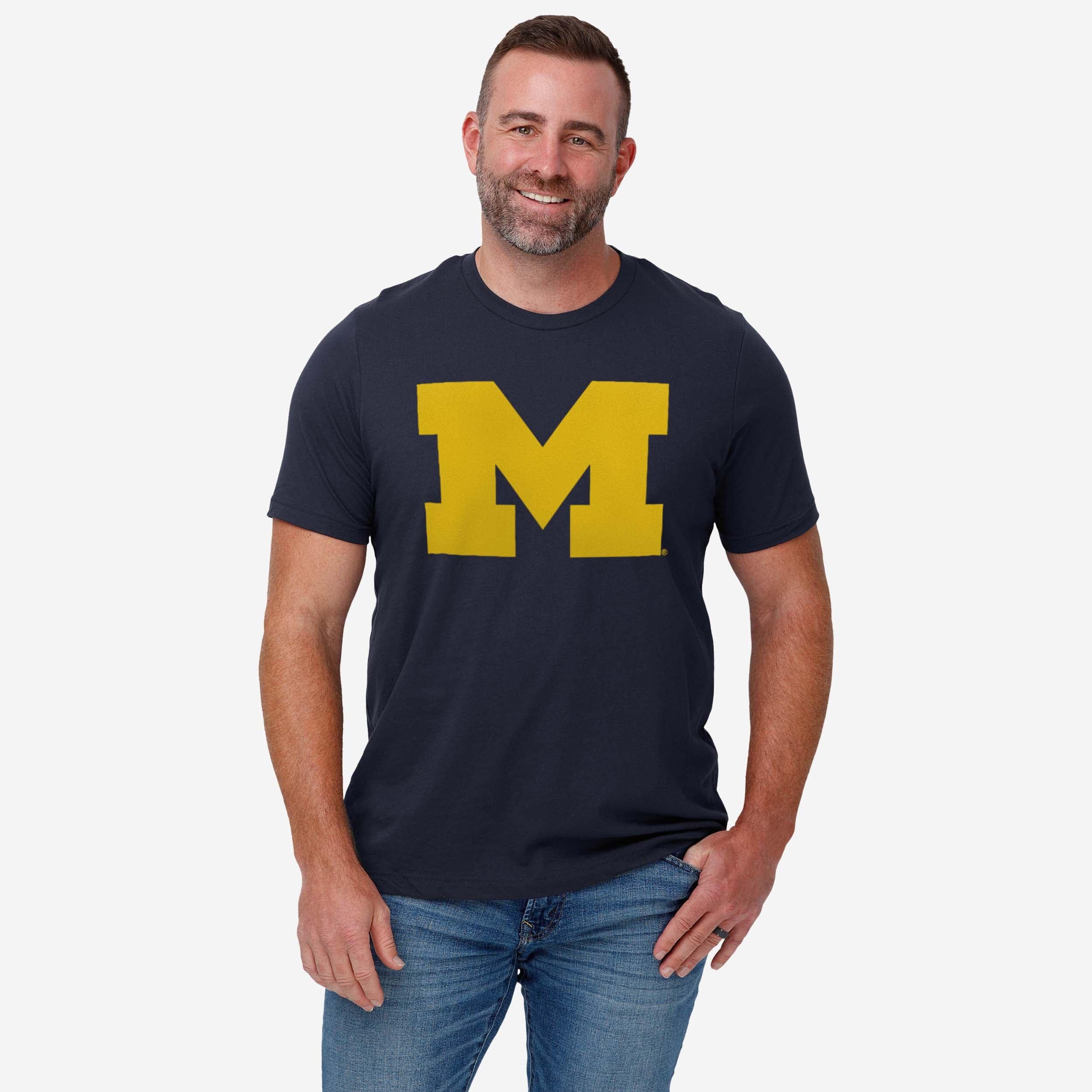Michigan Wolverines Primary Logo T-Shirt - Image 2
