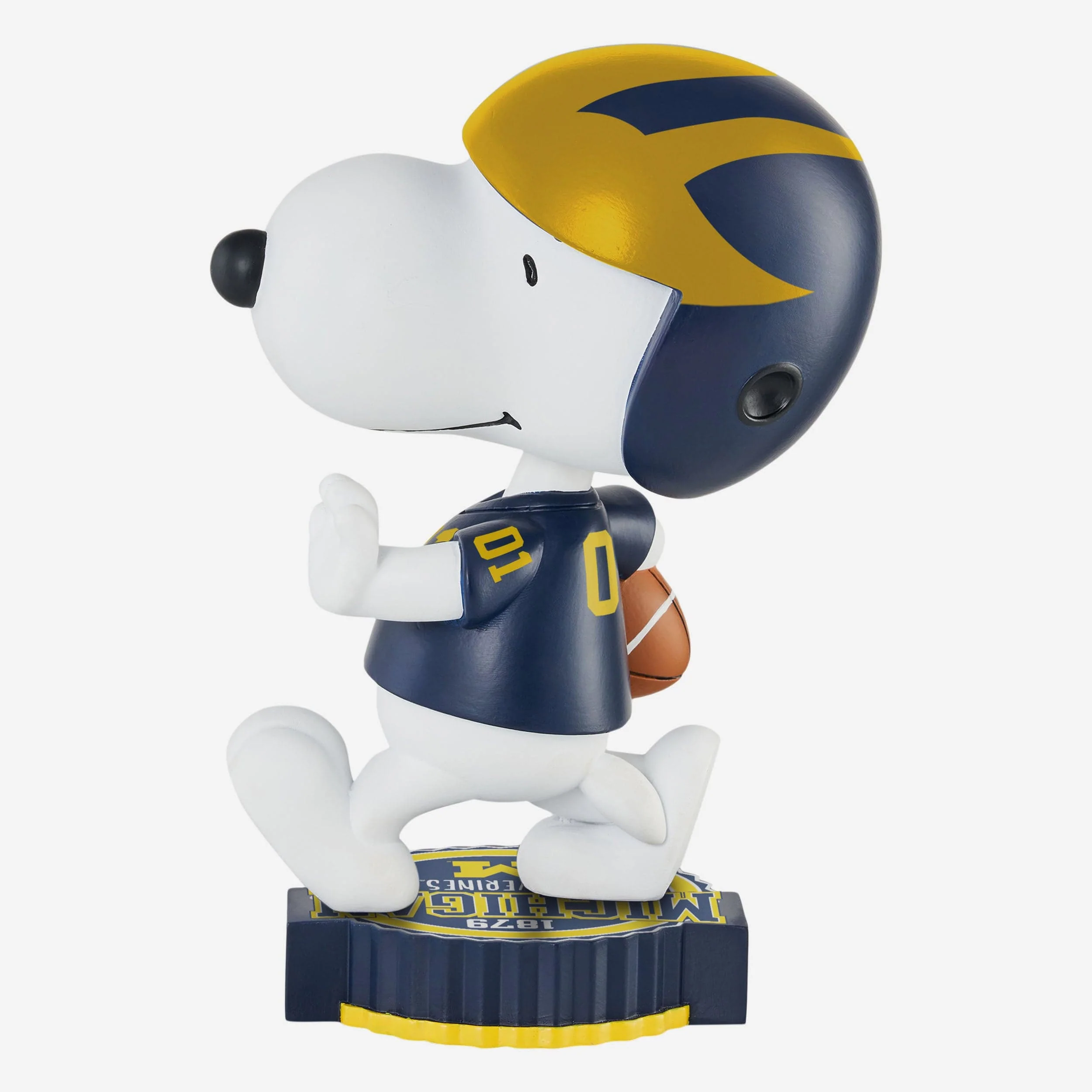 Michigan Wolverines Snoopy Peanuts Bighead Bobblehead - Image 5