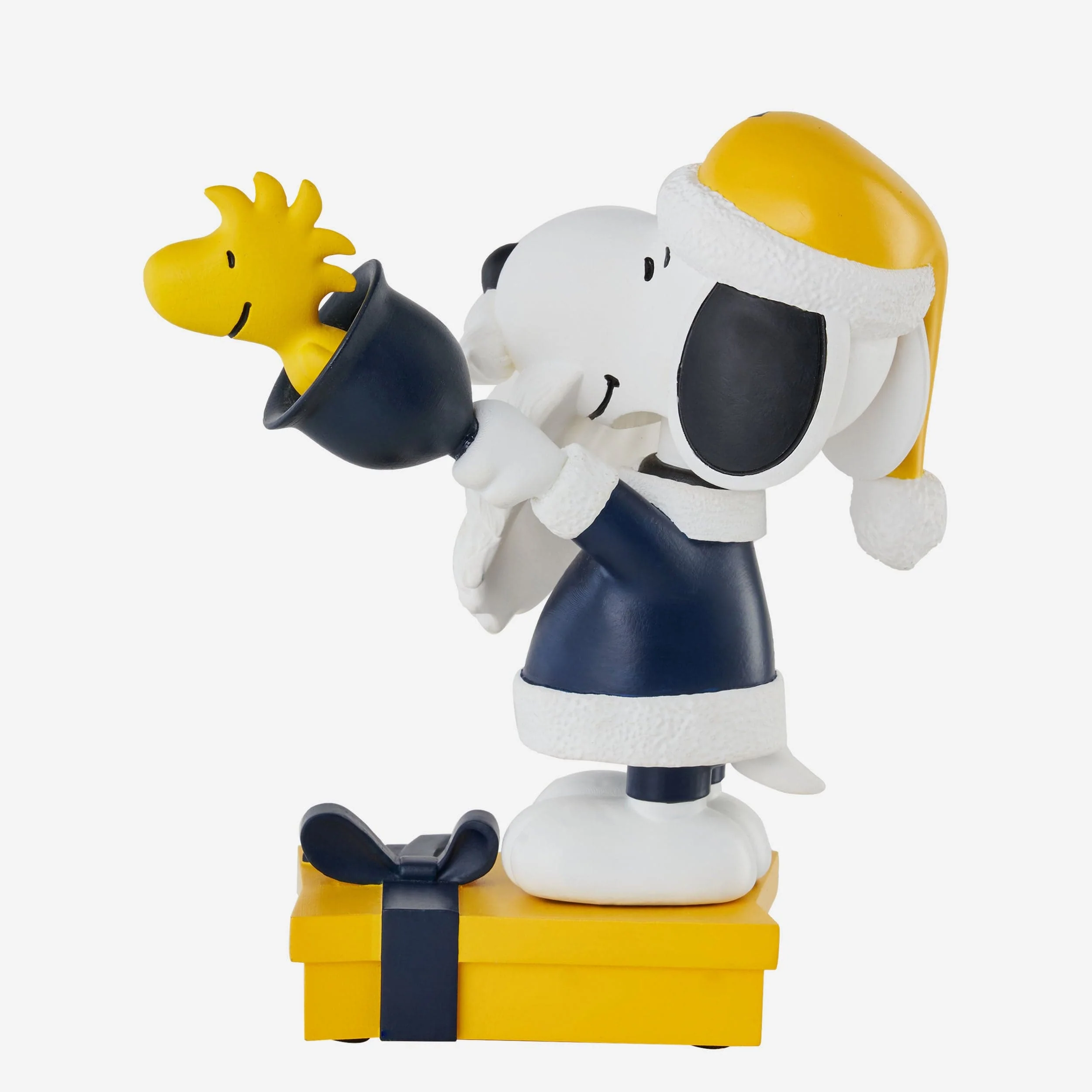 Michigan Wolverines Snoopy & Woodstock Peanuts Christmas Special Bobblehead - Image 5