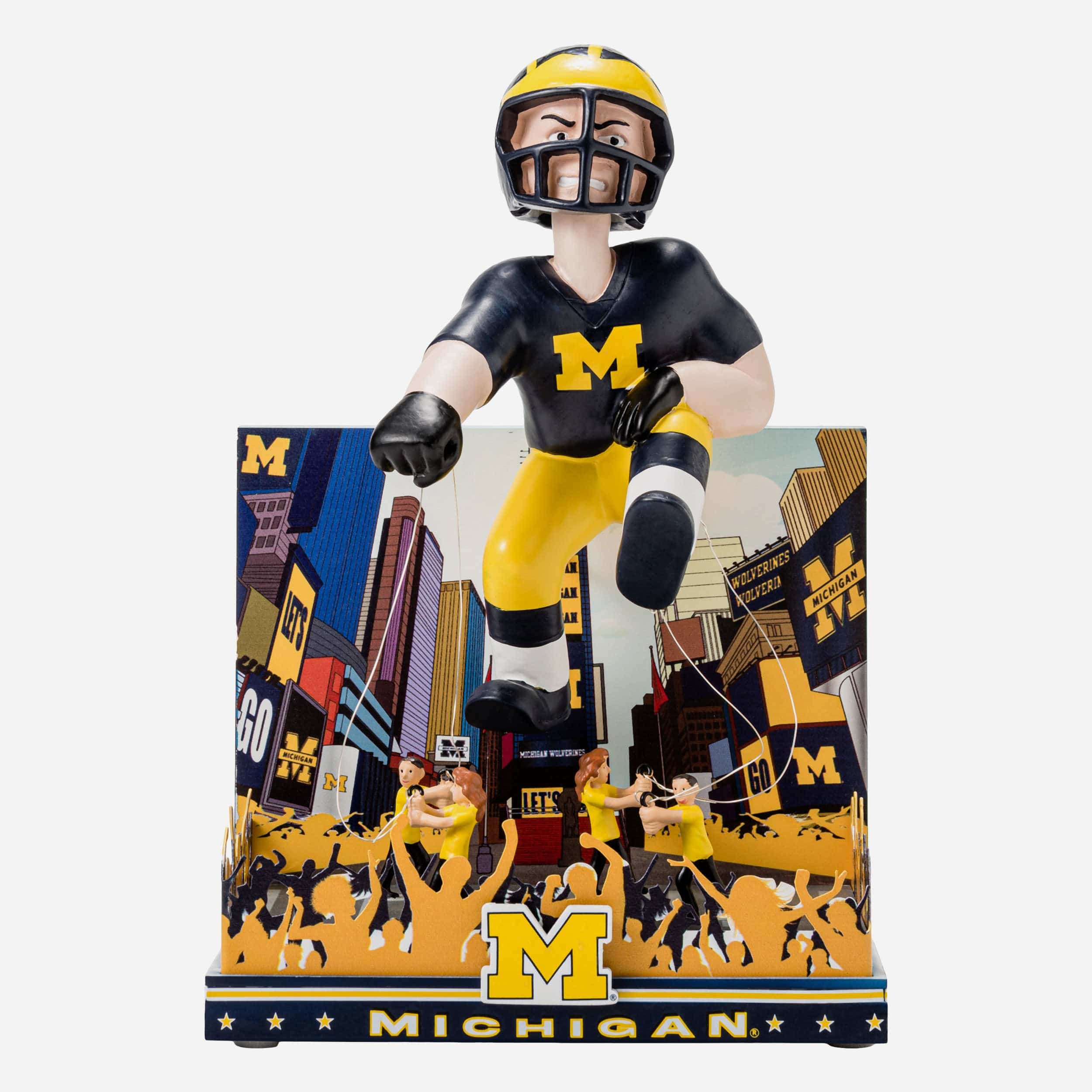 Michigan Wolverines Thanksgiving Mascot Bobblehead