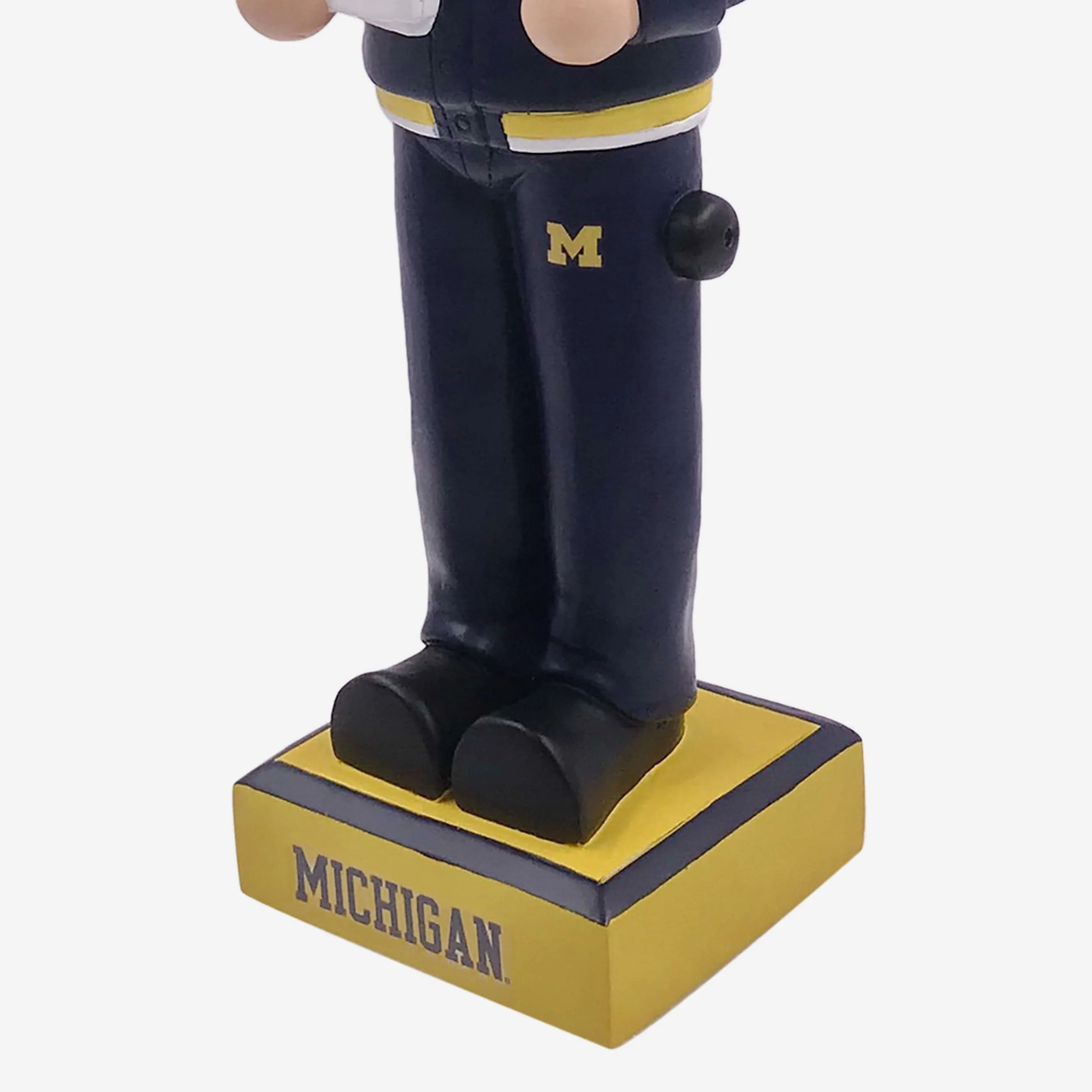 Michigan Wolverines Thematic Nutcracker Bobblehead - Image 2
