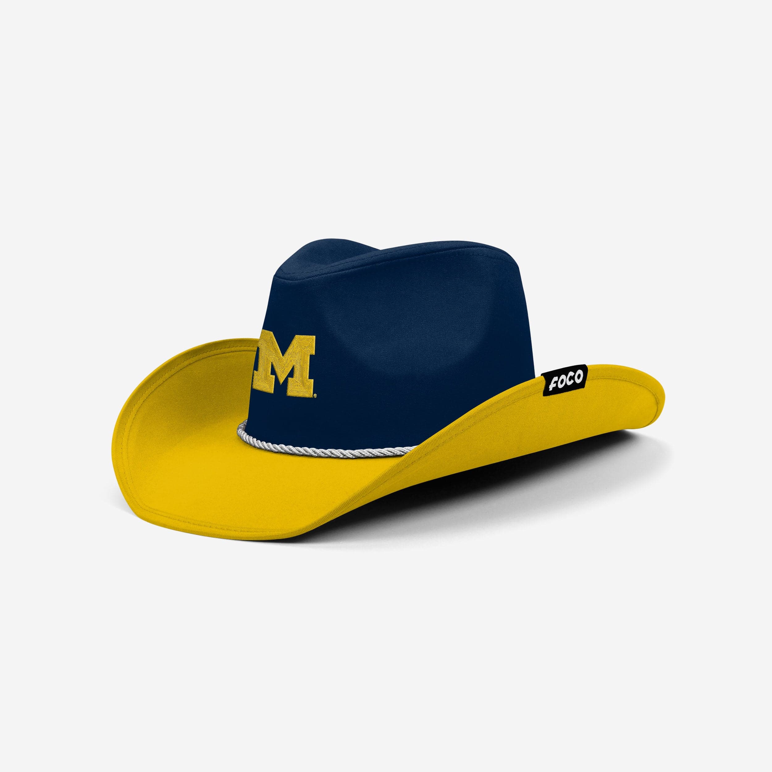 Michigan Wolverines Two Tone Cowboy Hat