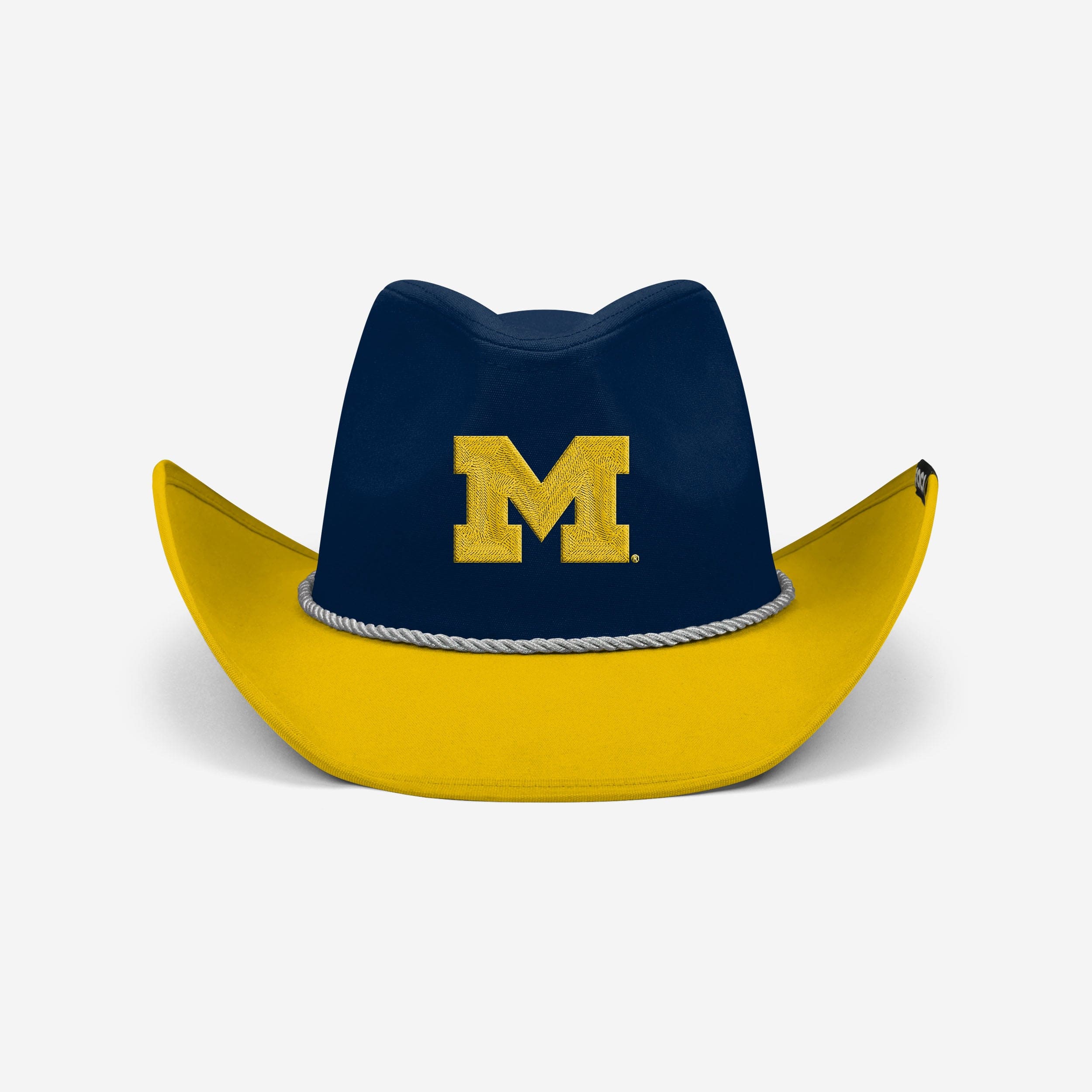 Michigan Wolverines Two Tone Cowboy Hat - Image 3
