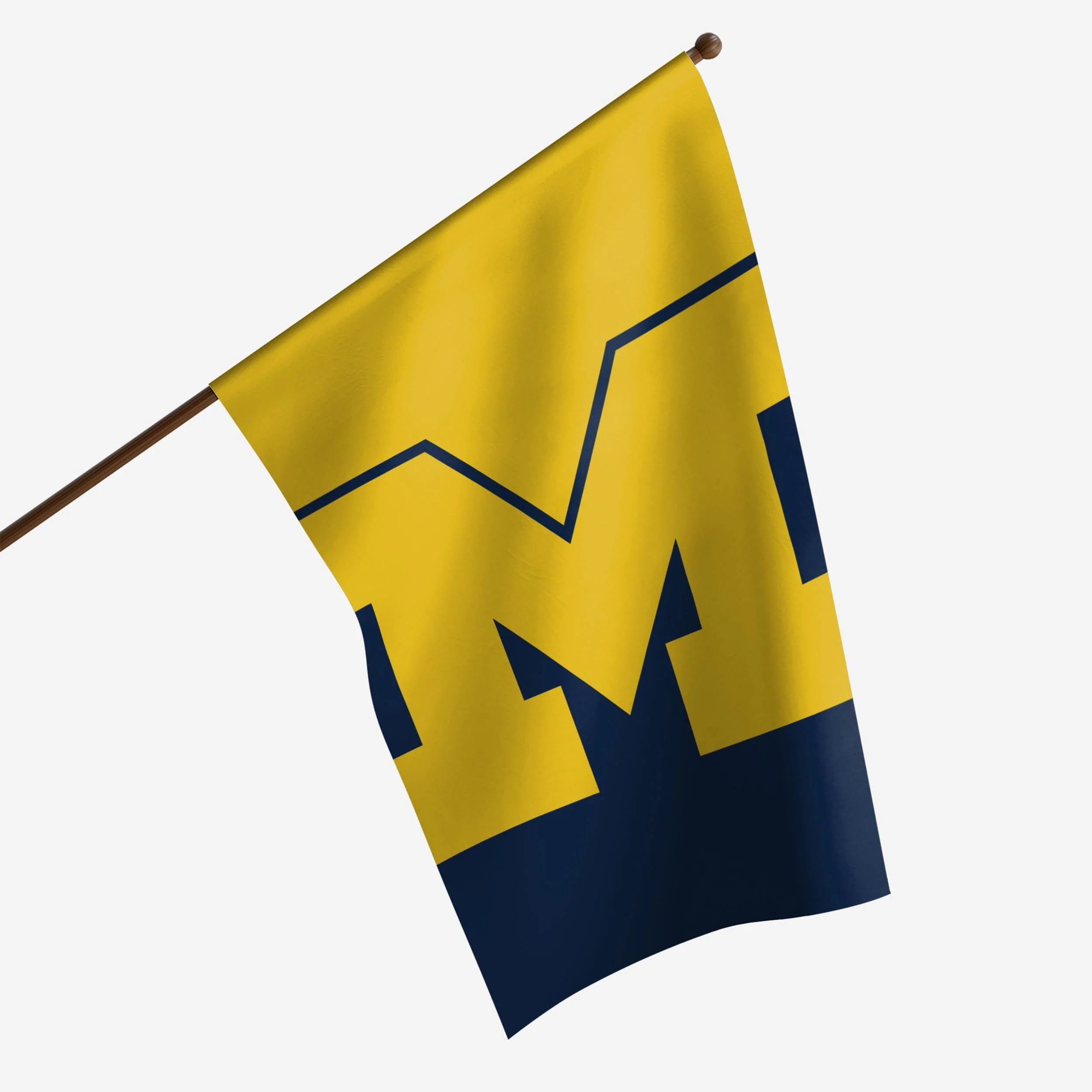 Michigan Wolverines Vertical Flag