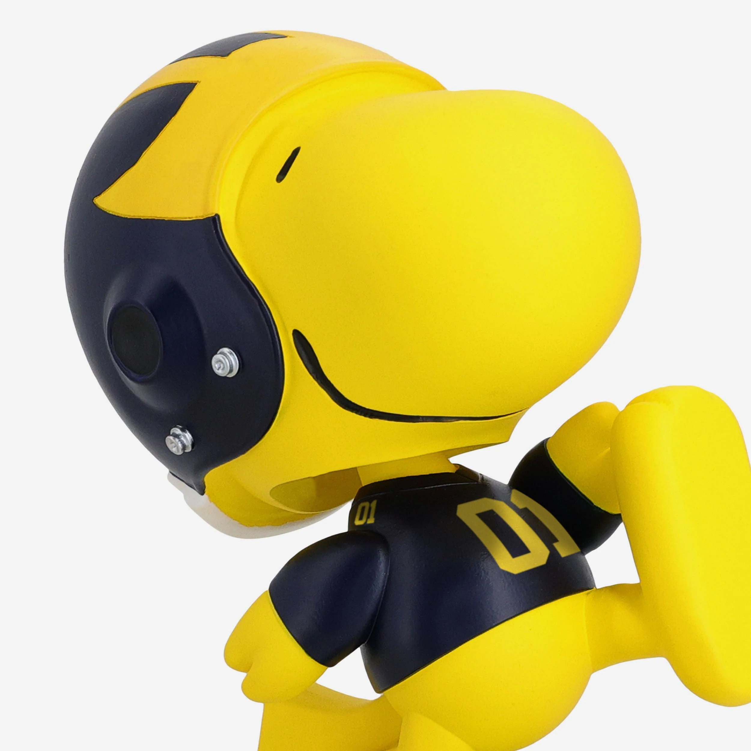 Michigan Wolverines Woodstock Peanuts Bighead Bobblehead - Image 2