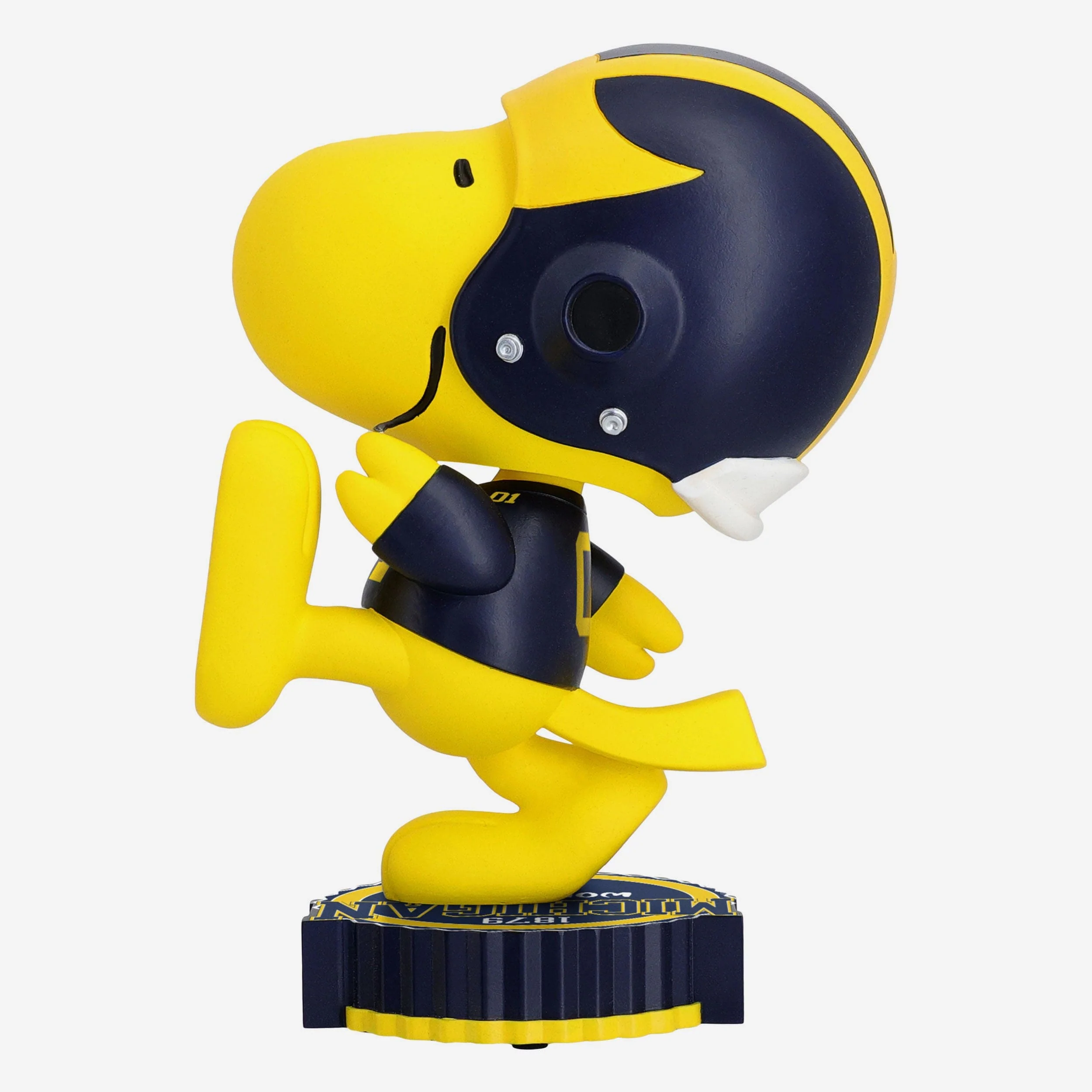 Michigan Wolverines Woodstock Peanuts Bighead Bobblehead - Image 5