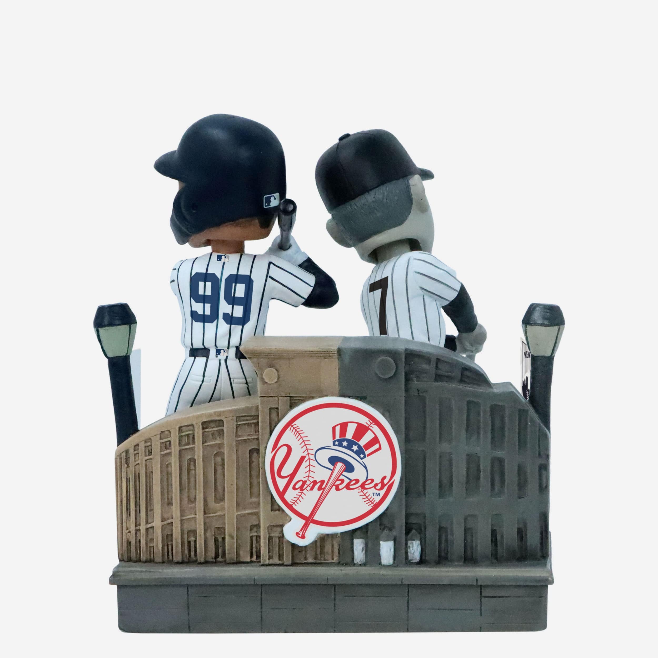 Mickey Mantle & Aaron Judge New York Yankees Then and Now Bobblehead - Image 6