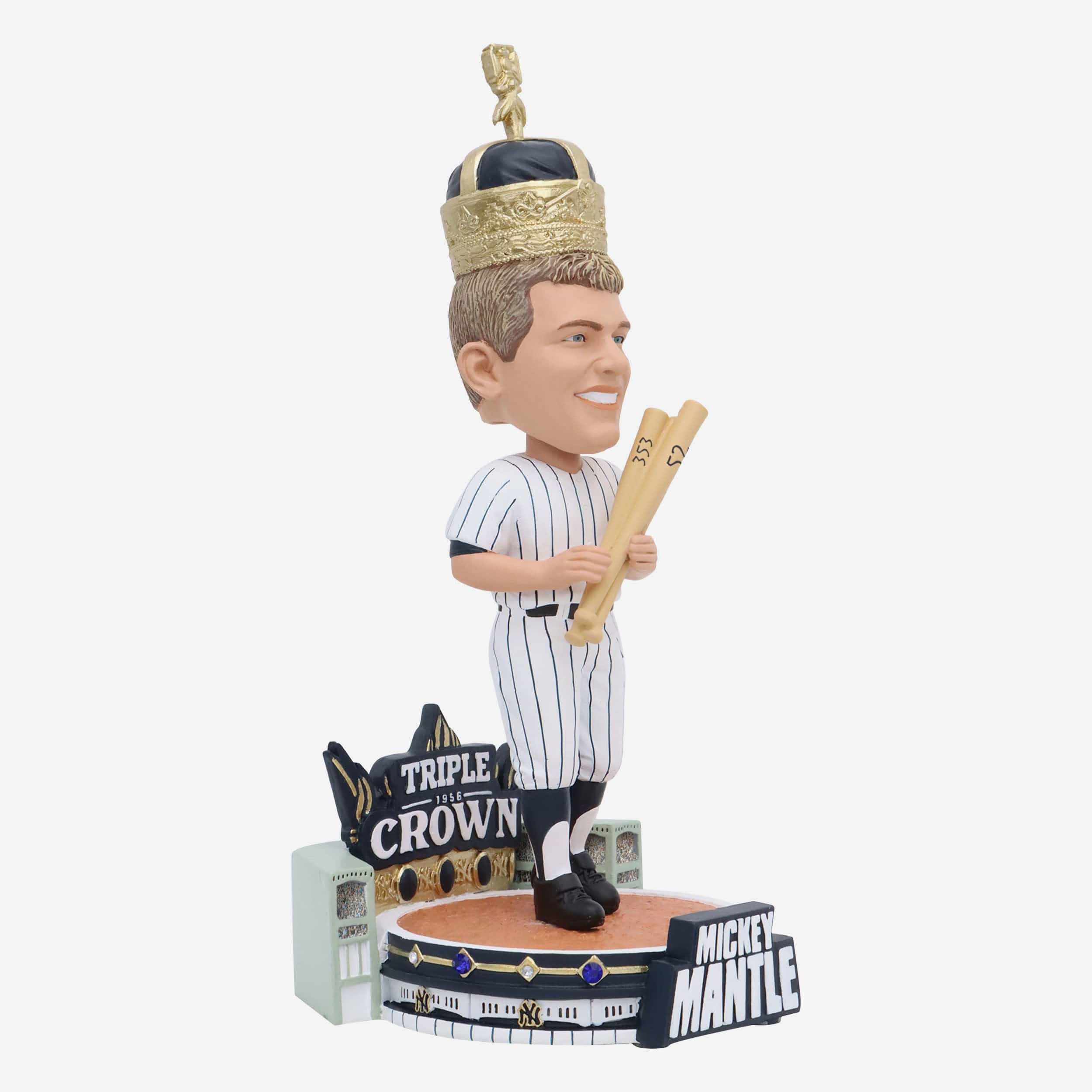 Mickey Mantle New York Yankees 1956 Triple Crown Bobblehead - Image 4