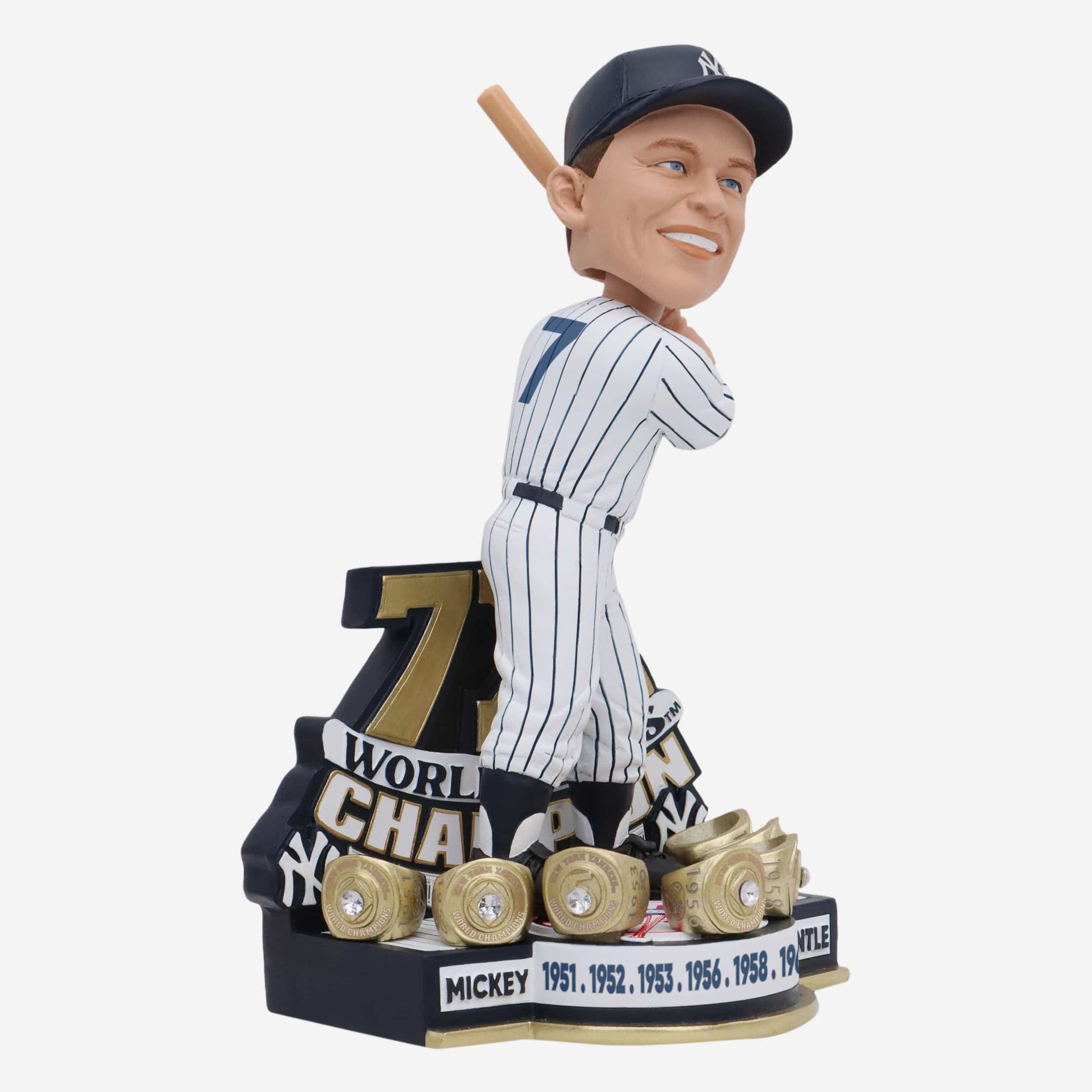 Mickey Mantle New York Yankees 7X World Series Champion Bobblehead - Image 4