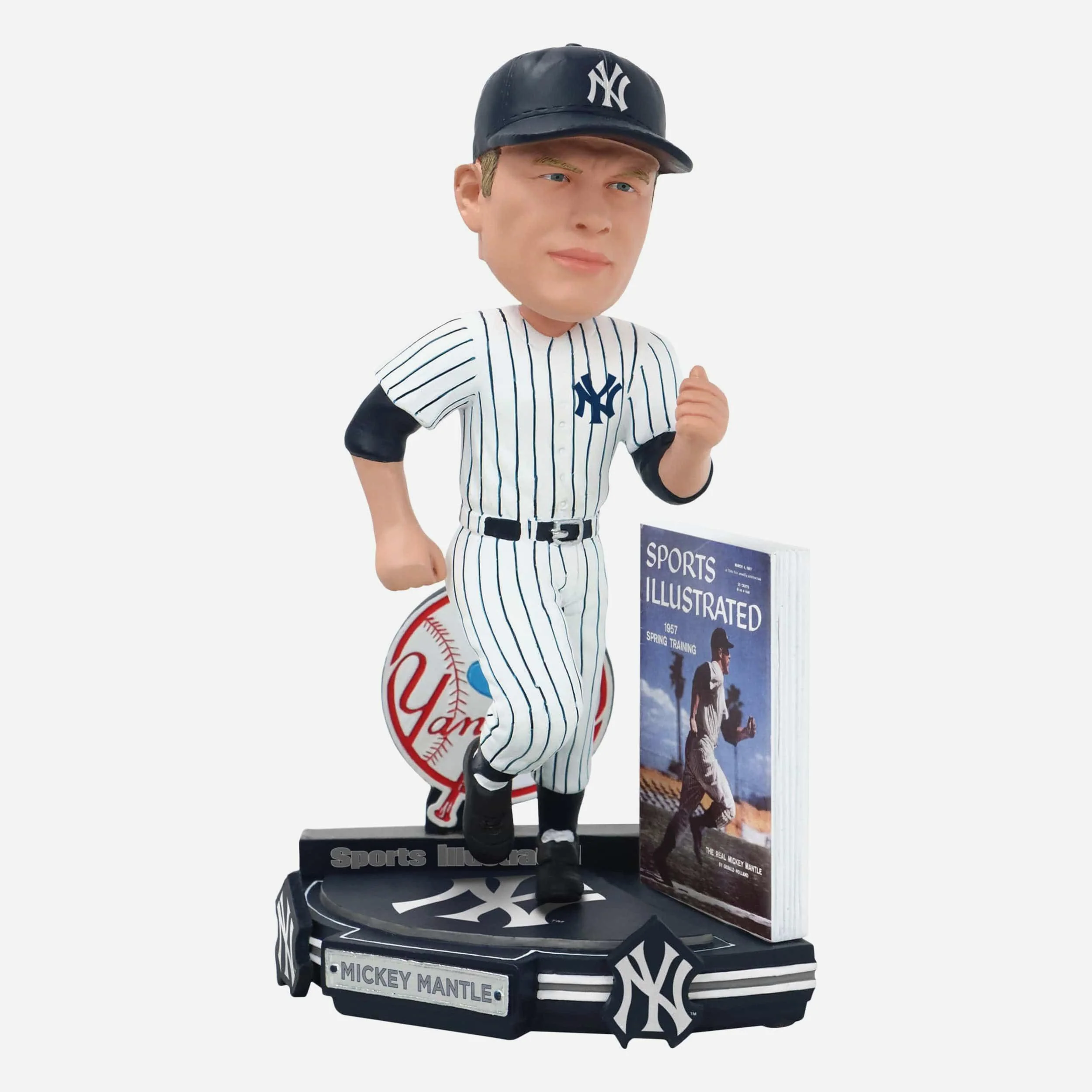 Mickey Mantle New York Yankees Spring Training Sports Illustrated Cover Bobblehead - Image 5