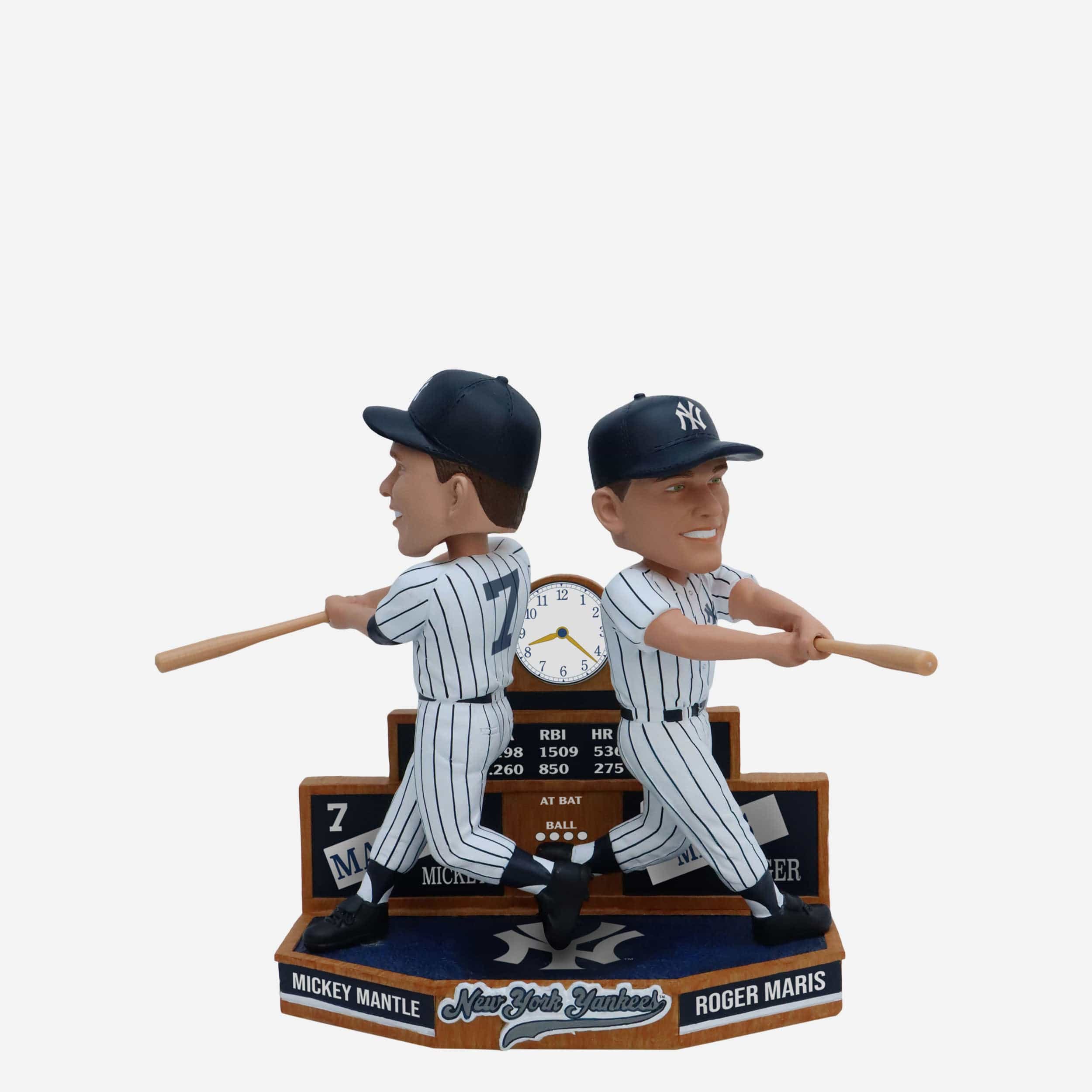 Mickey Mantle & Roger Maris New York Yankees Bobblemate Dual Bobblehead