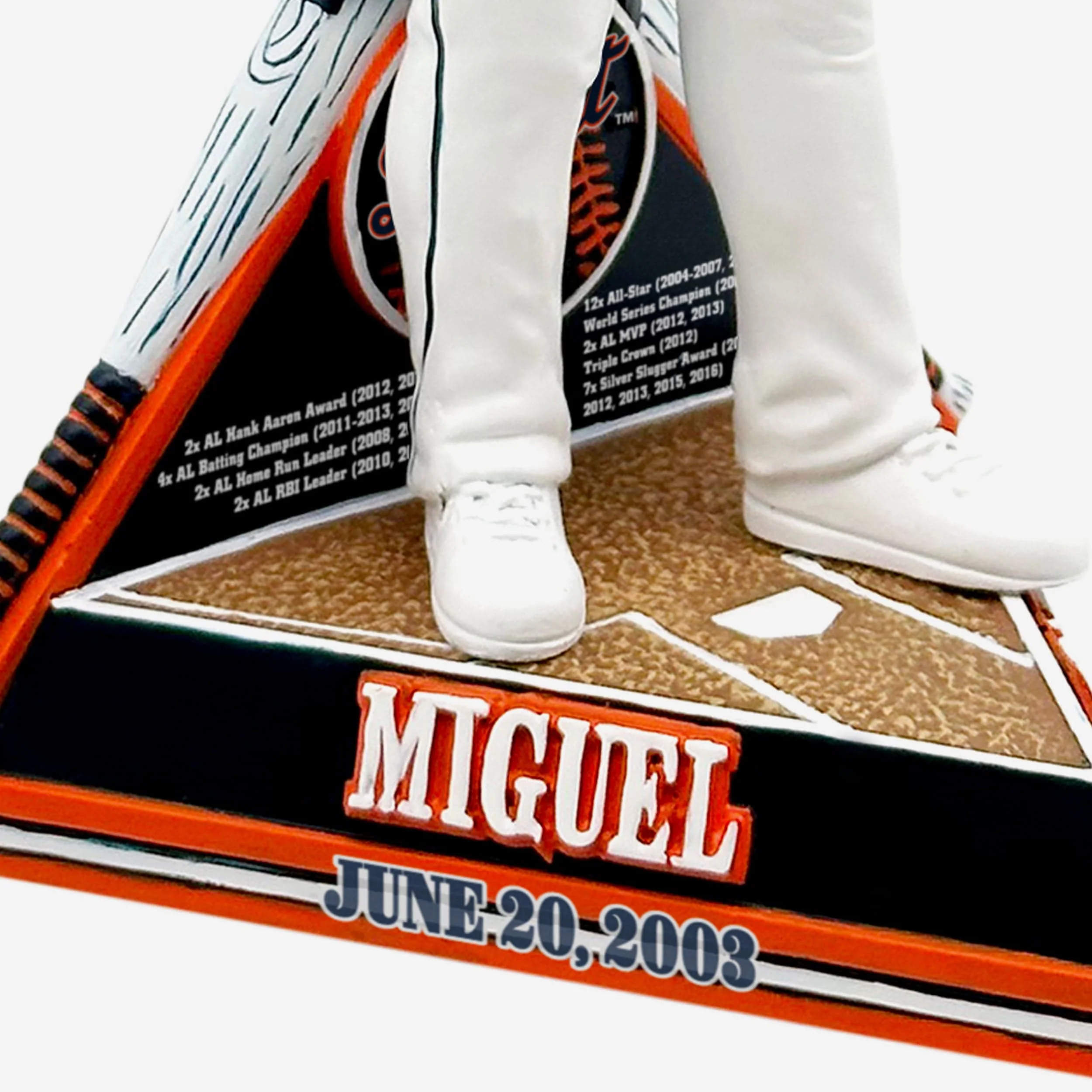 Miguel Cabrera Detroit Tigers Career Retrospective Bobblehead - Image 3