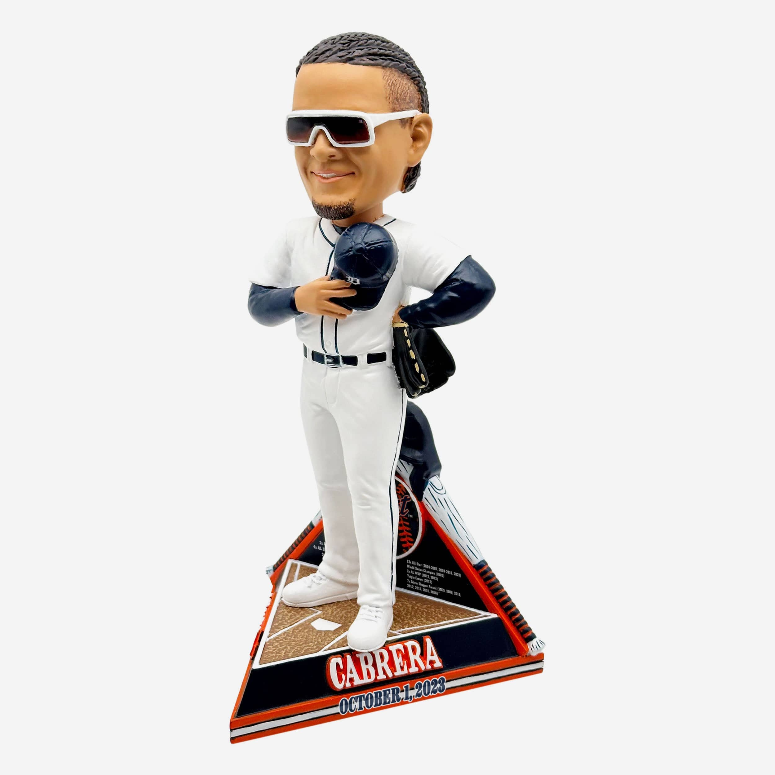 Miguel Cabrera Detroit Tigers Career Retrospective Bobblehead - Image 4