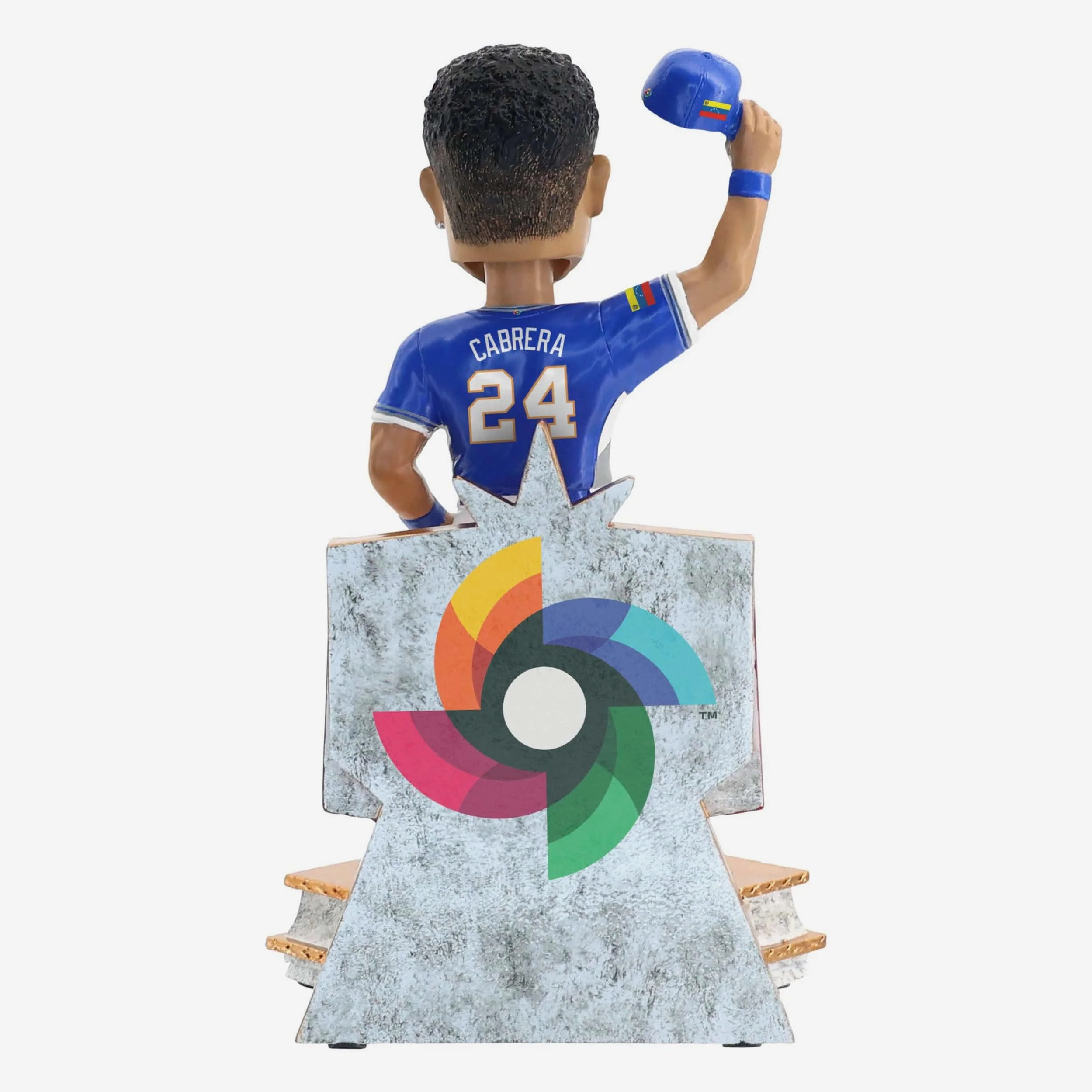 Miguel Cabrera Venezuela 2026 World Baseball Classic Flag Bobblehead - Image 5