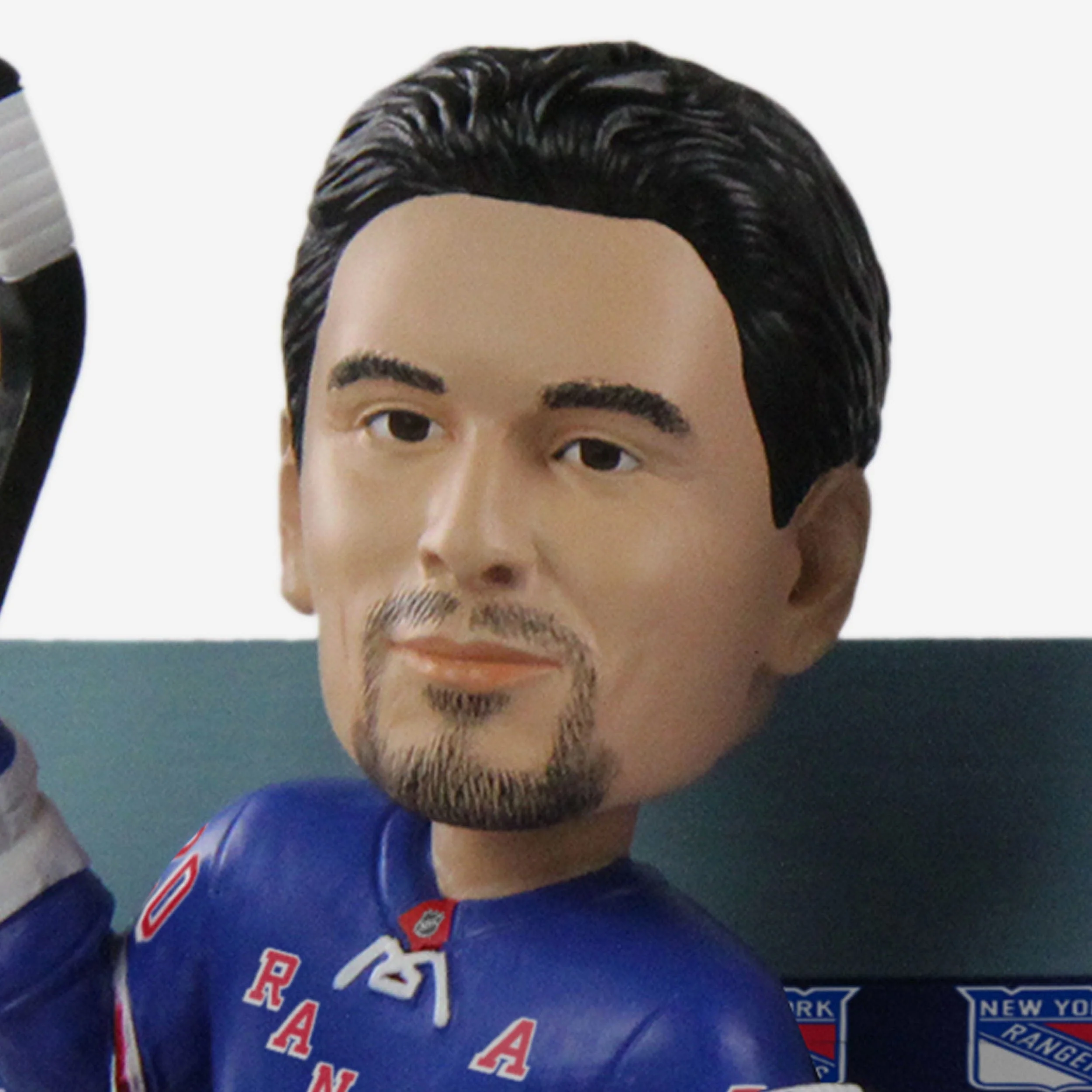 Mika Zibanejad & Adam Fox & Chris Kreider New York Rangers Line Change Bobblehead - Image 3