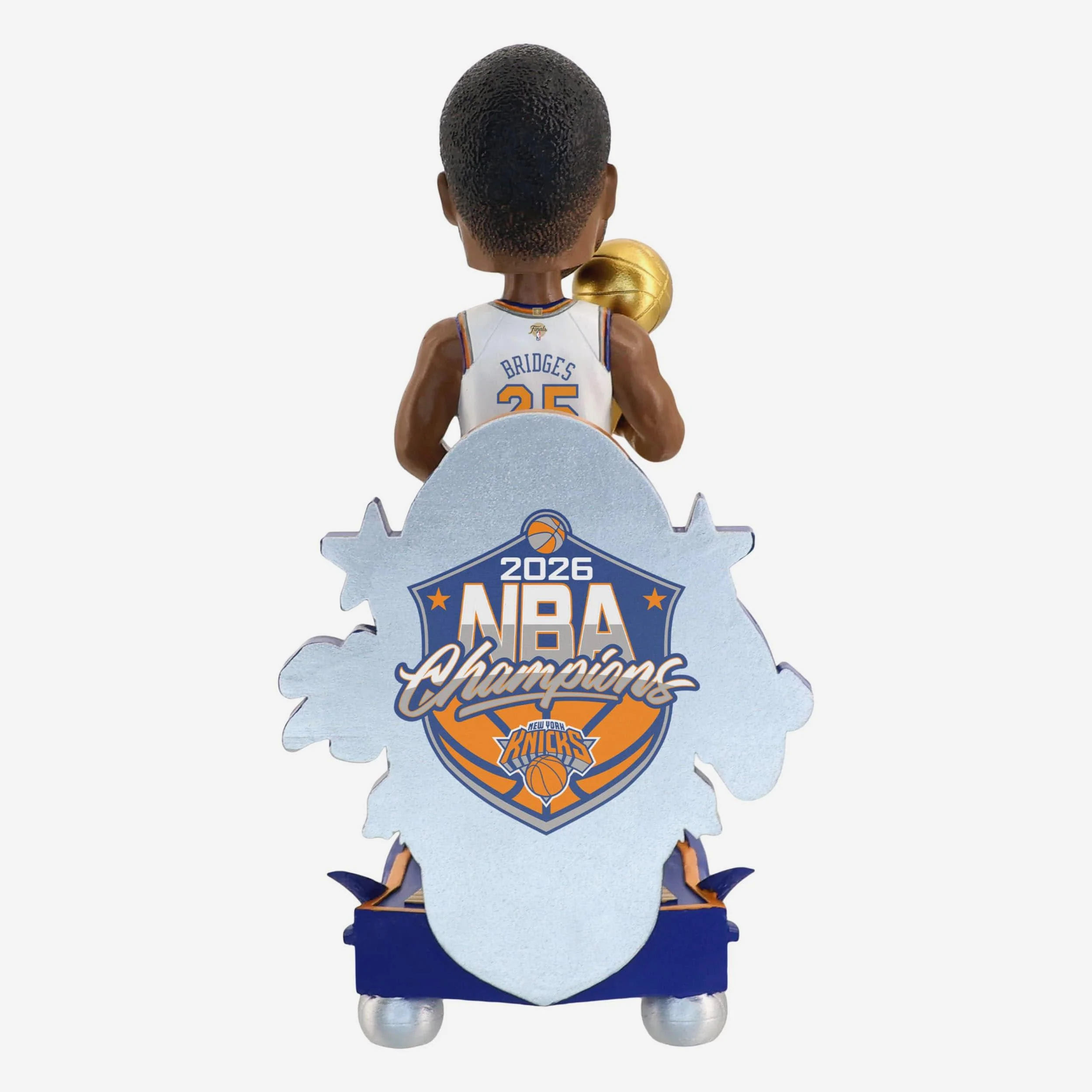 Mikal Bridges New York Knicks 2026 NBA Champions Celebration Bobblehead - Image 2