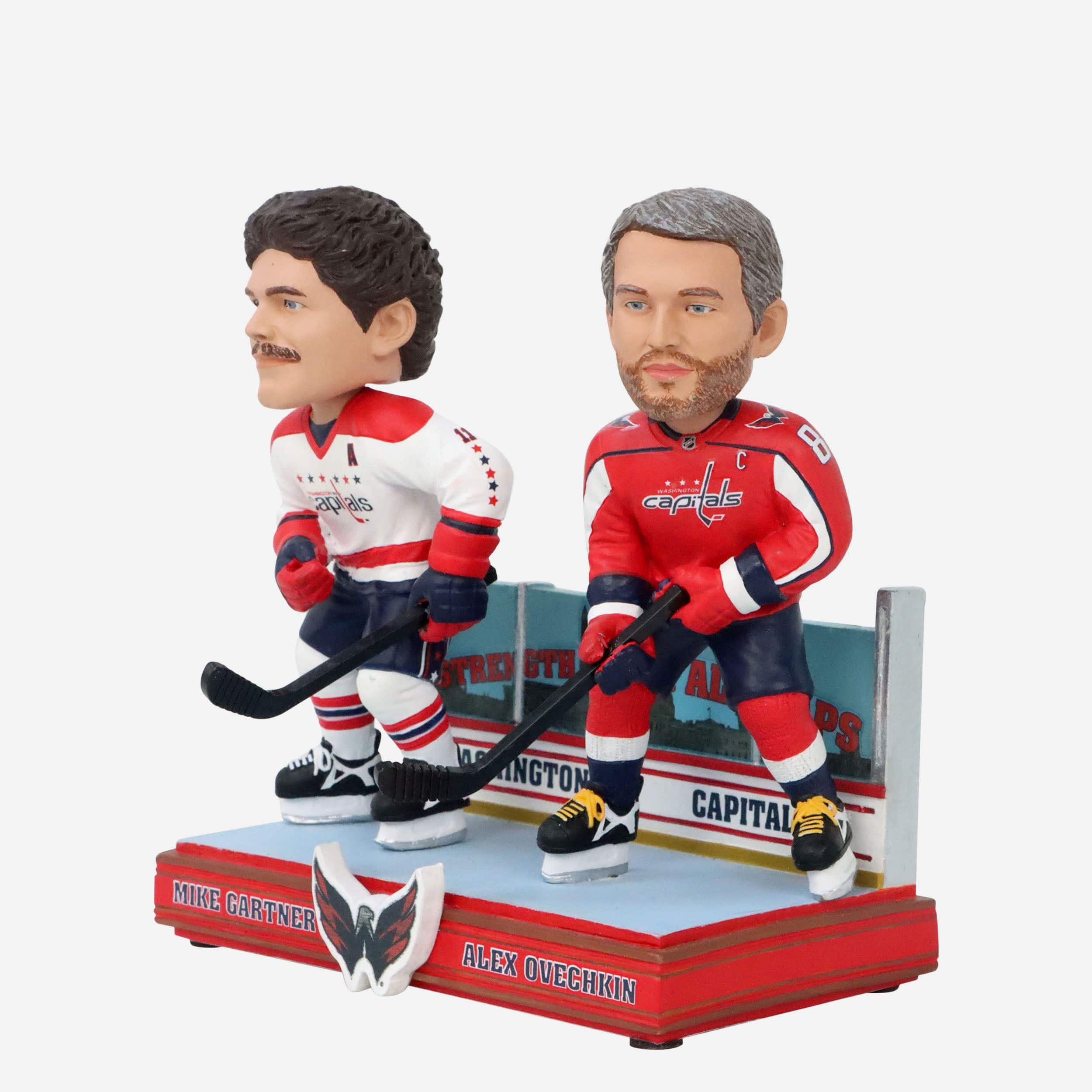 Mike Gartner & Alex Ovechkin Washington Capitals Then and Now Bobblehead - Image 5
