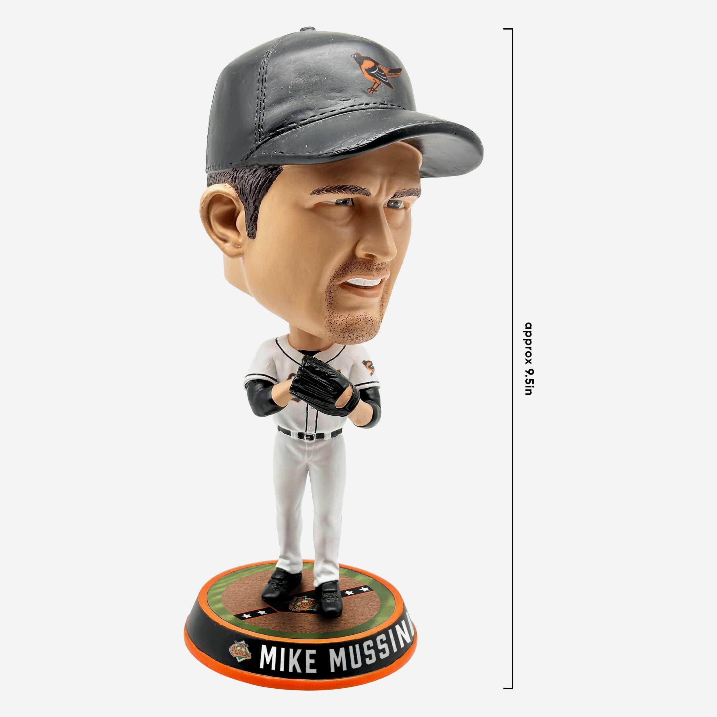 Mike Mussina Baltimore Orioles Field Stripe Bighead Bobblehead - Image 4
