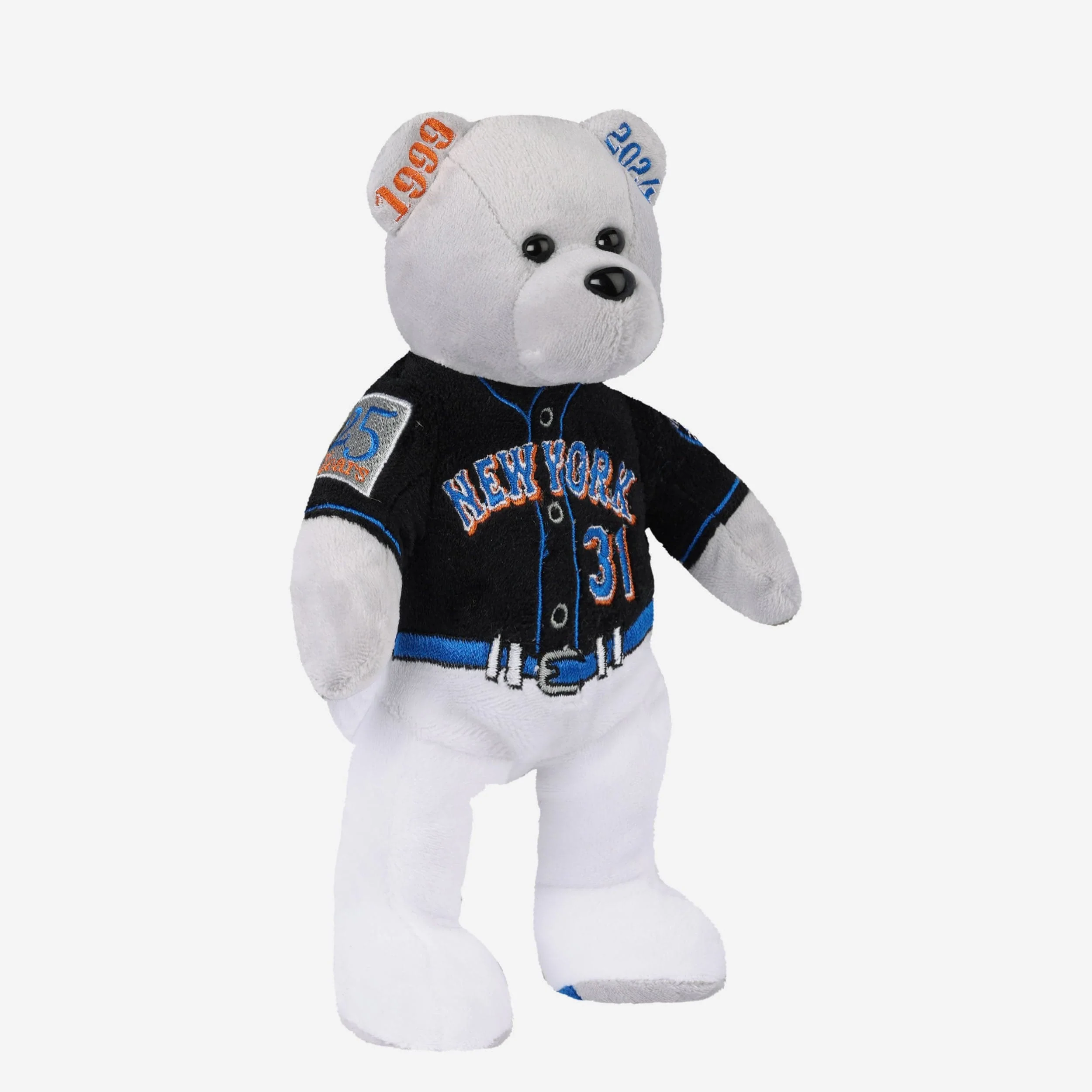Mike Piazza New York Mets All-Star Team Beans 25th Anniversary Embroidered Player Bear - Image 4