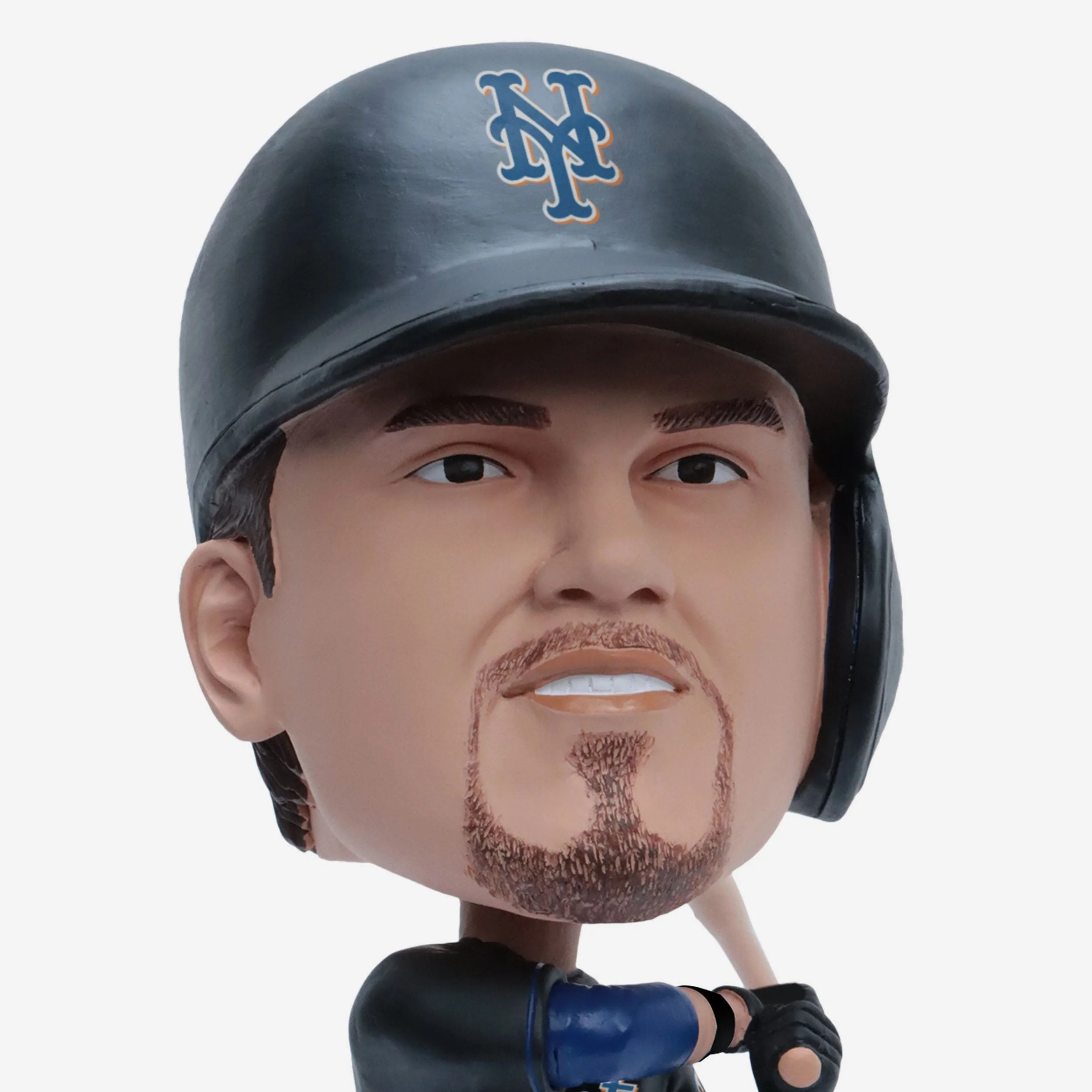 Mike Piazza New York Mets Black Jersey Field Stripe Bighead Bobblehead - Image 2