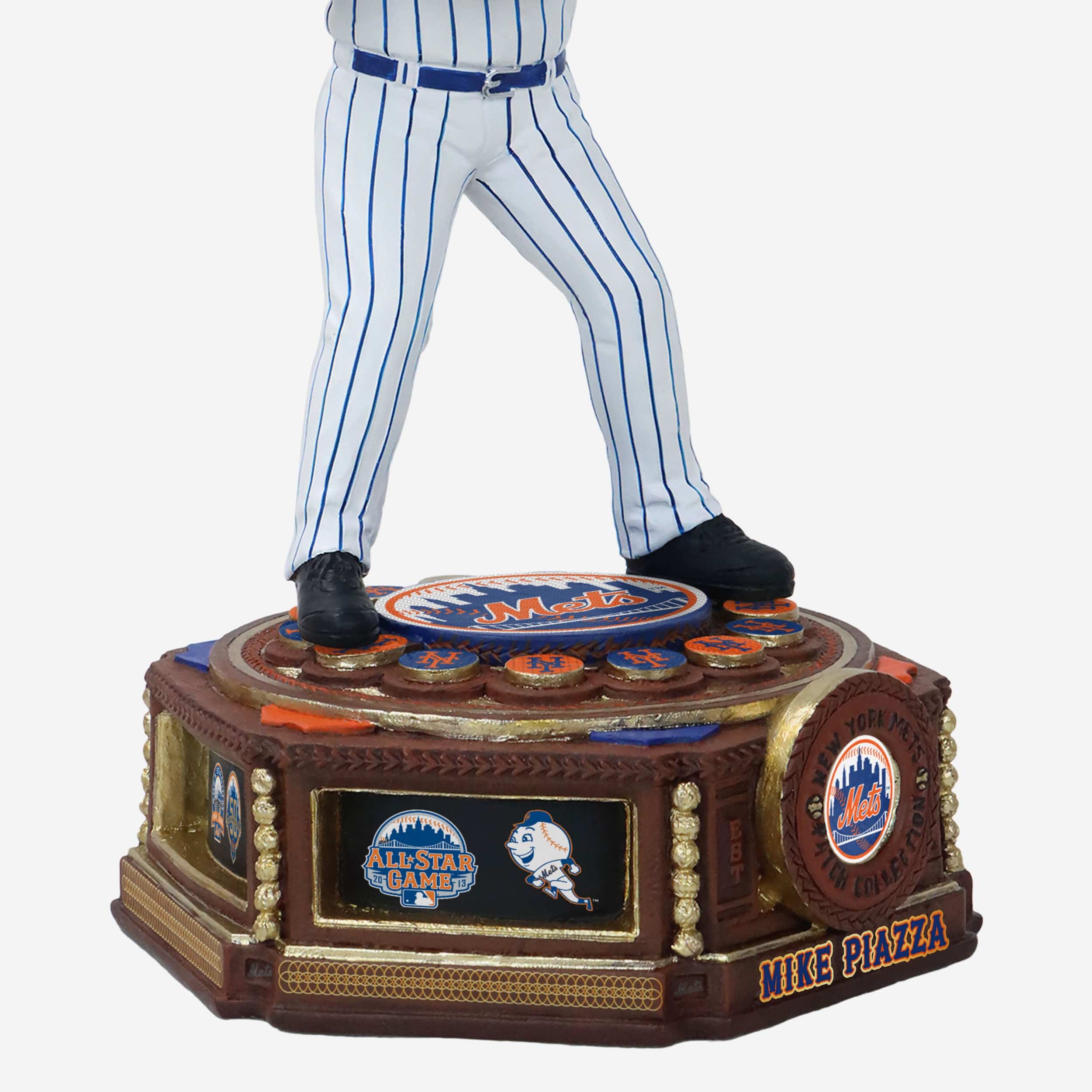 Mike Piazza New York Mets Patch Collection Bobblehead - Image 3