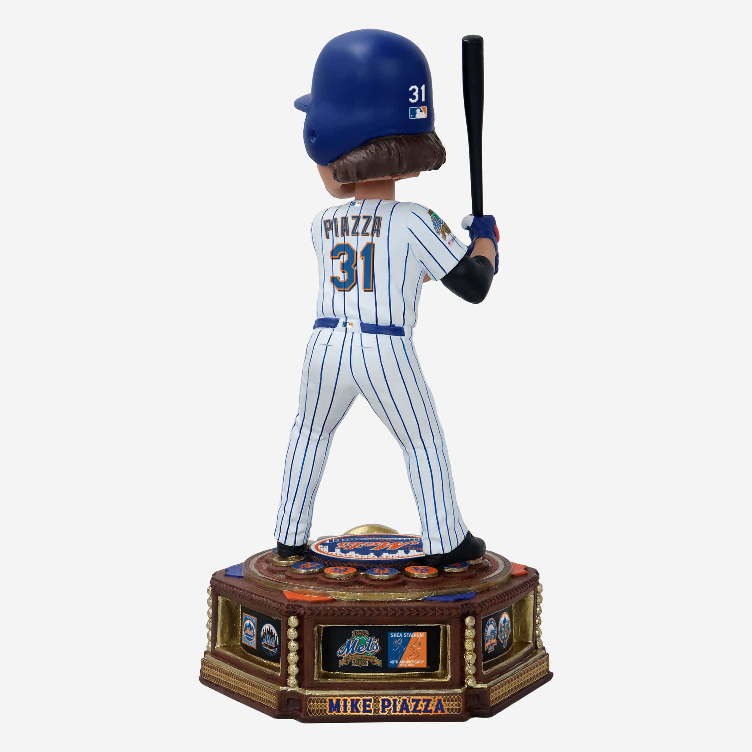 Mike Piazza New York Mets Patch Collection Bobblehead - Image 5