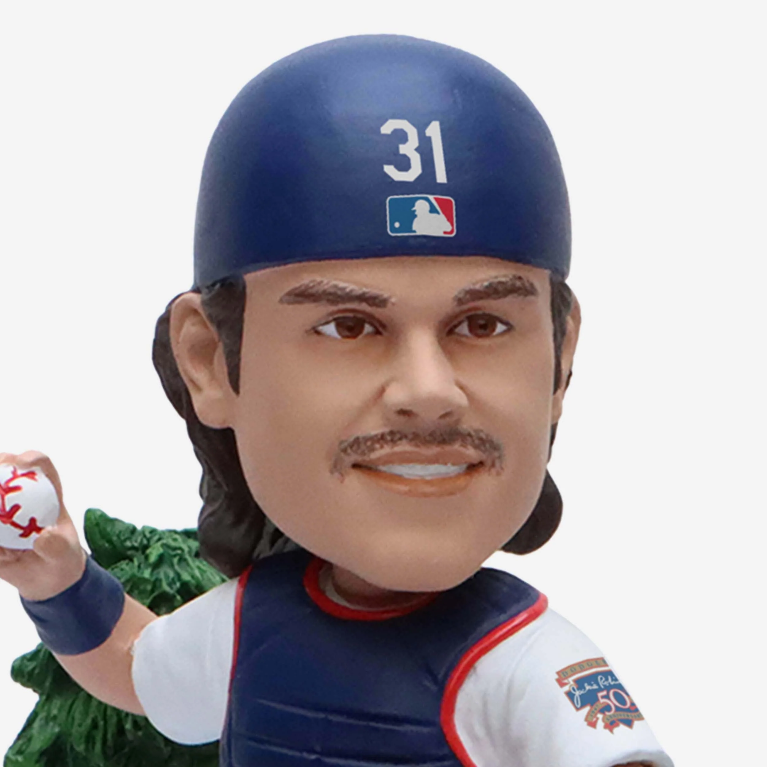 Mike Piazza & Will Smith Los Angeles Dodgers Then and Now Bobblehead - Image 2