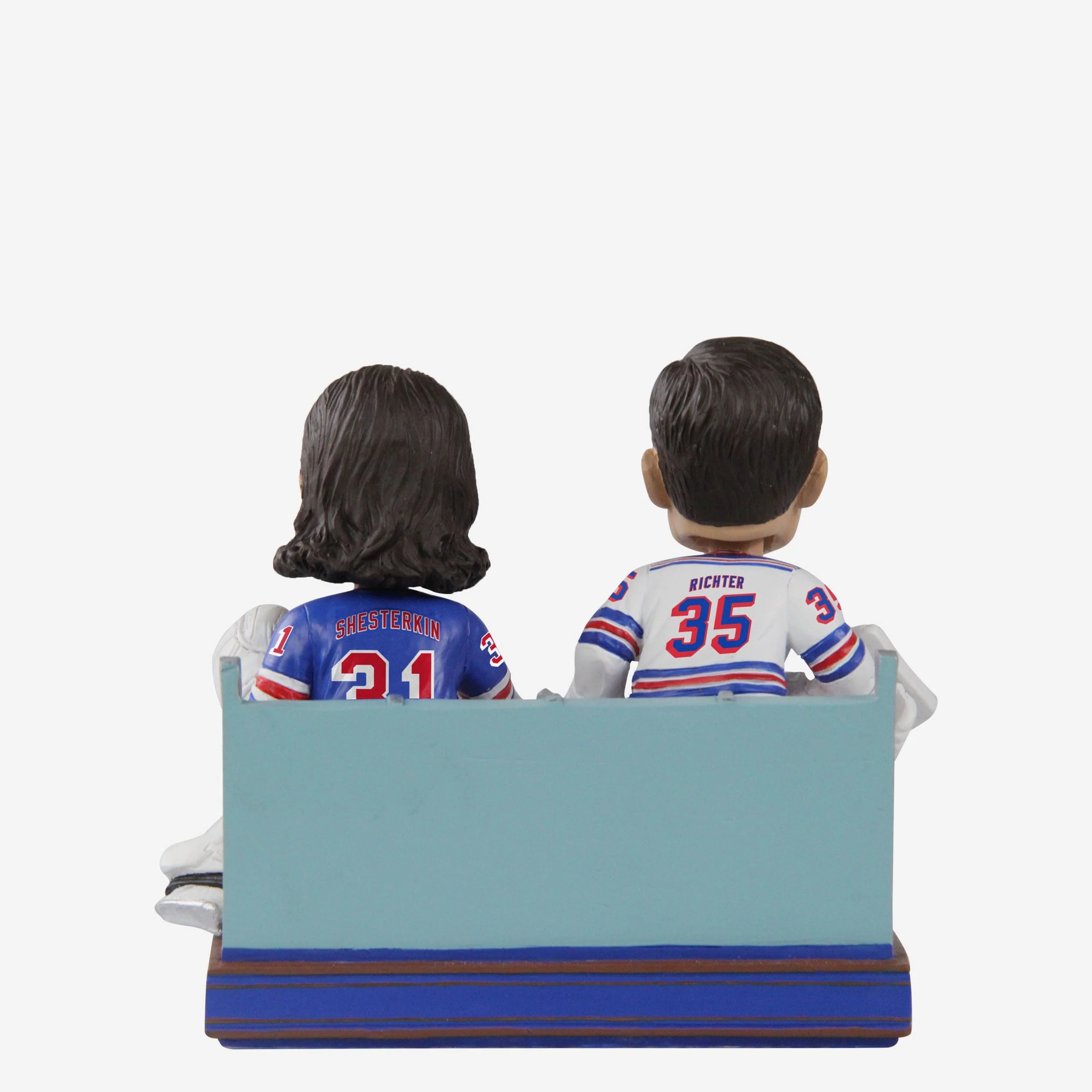 Mike Richter & Igor Shesterkin New York Rangers Then And Now Bobblehead - Image 6