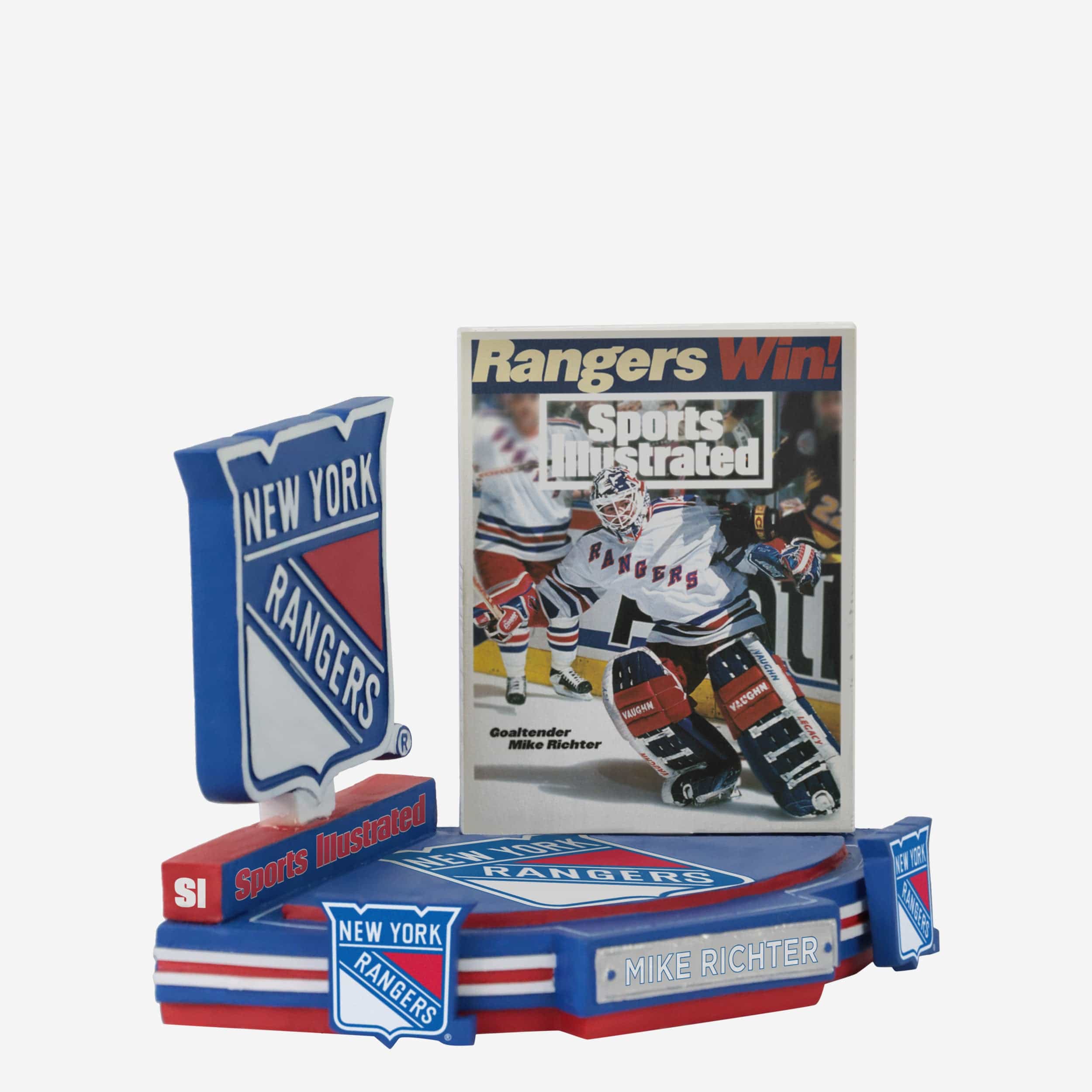 Mike Richter New York Rangers Sports Illustrated Cover Bobblehead - Image 4