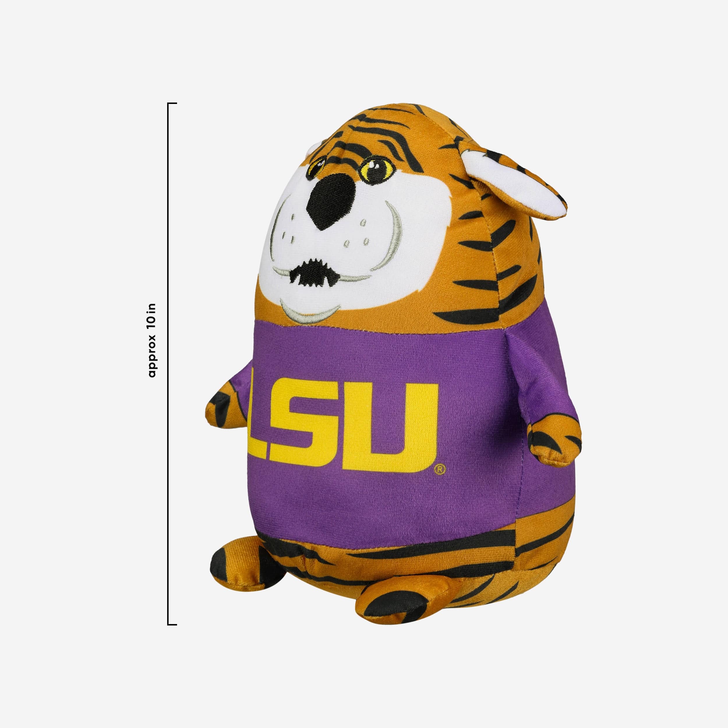 Mike the Tiger LSU Tigers 10 in Squisherz Mascot - Image 2
