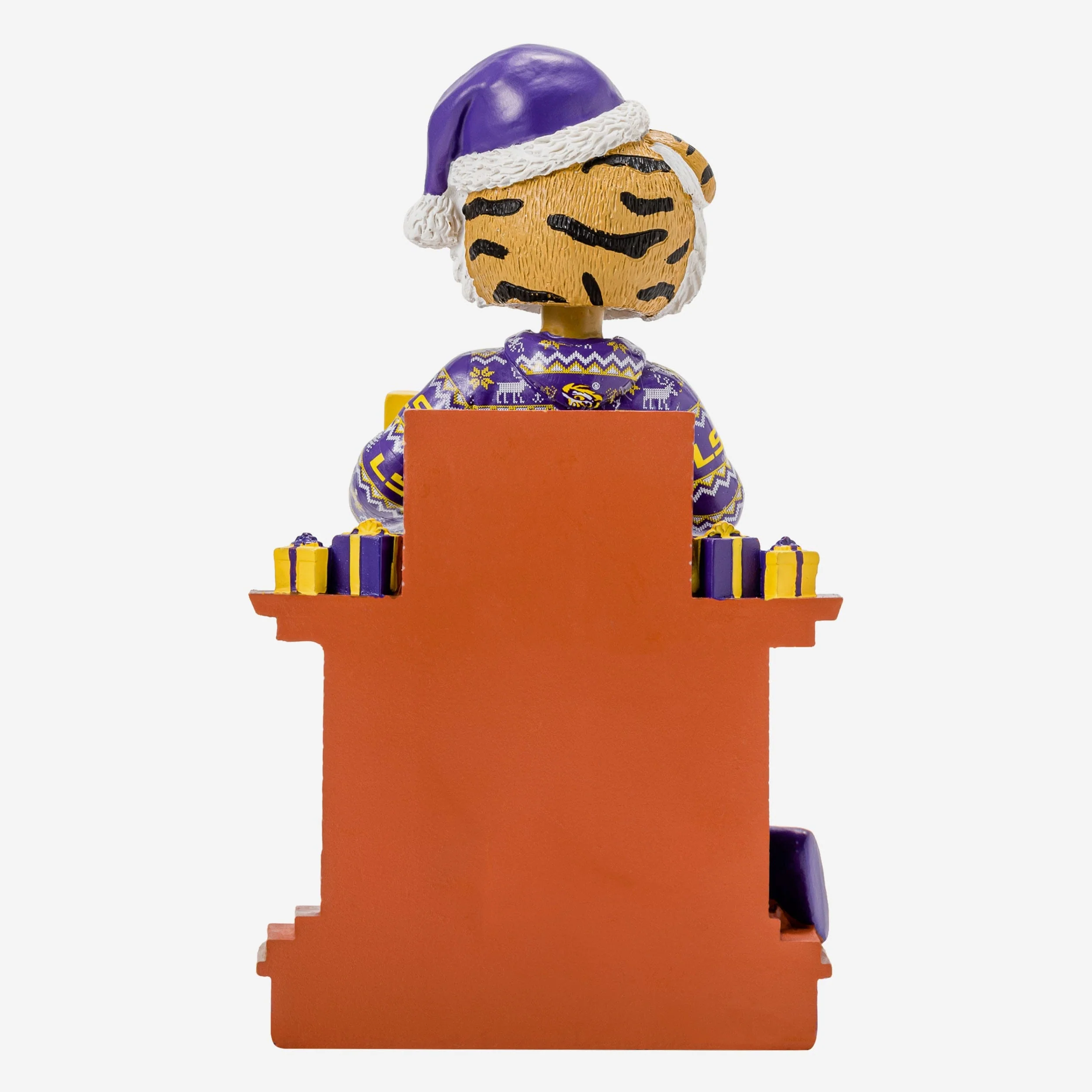 Mike The Tiger LSU Tigers Holiday Mascot Bobblehead - Image 5
